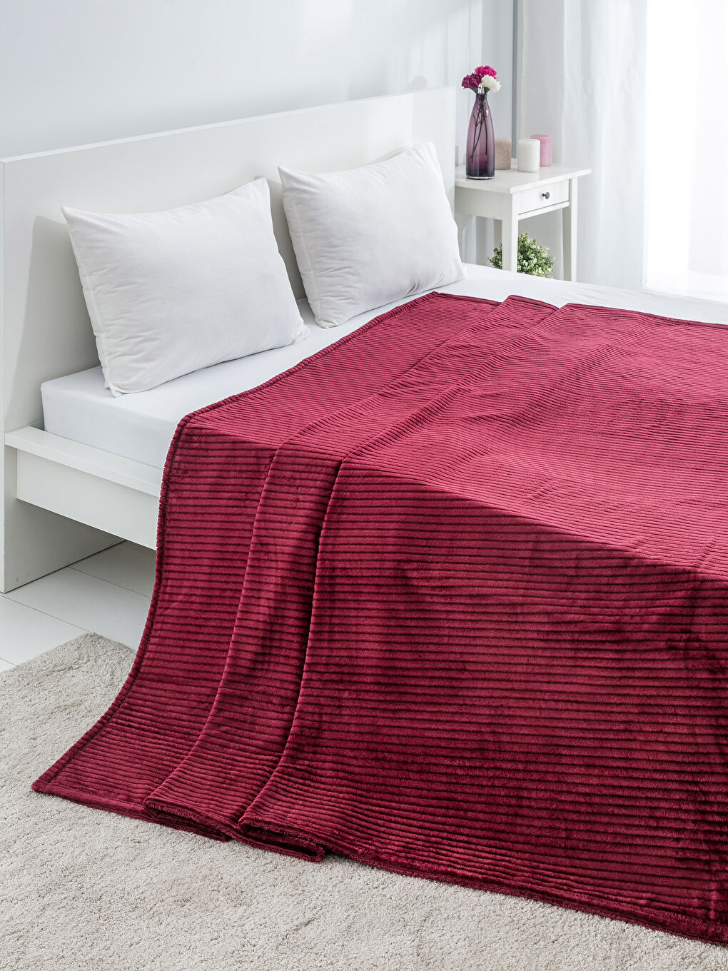 BORDEAUX Double Blanket