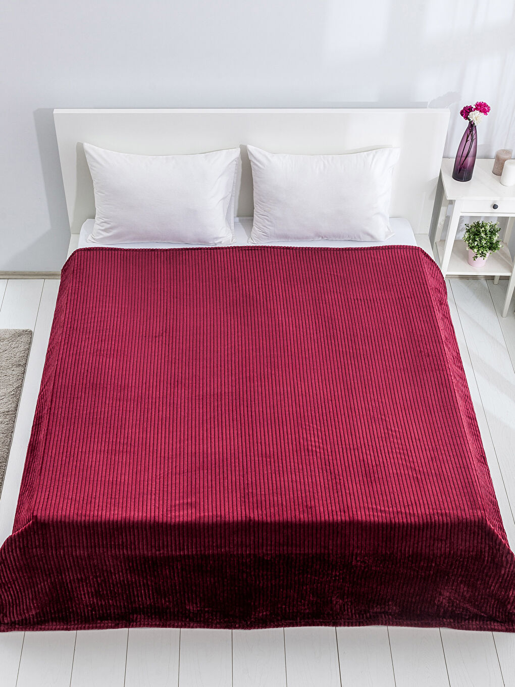 BORDEAUX Double Blanket-1
