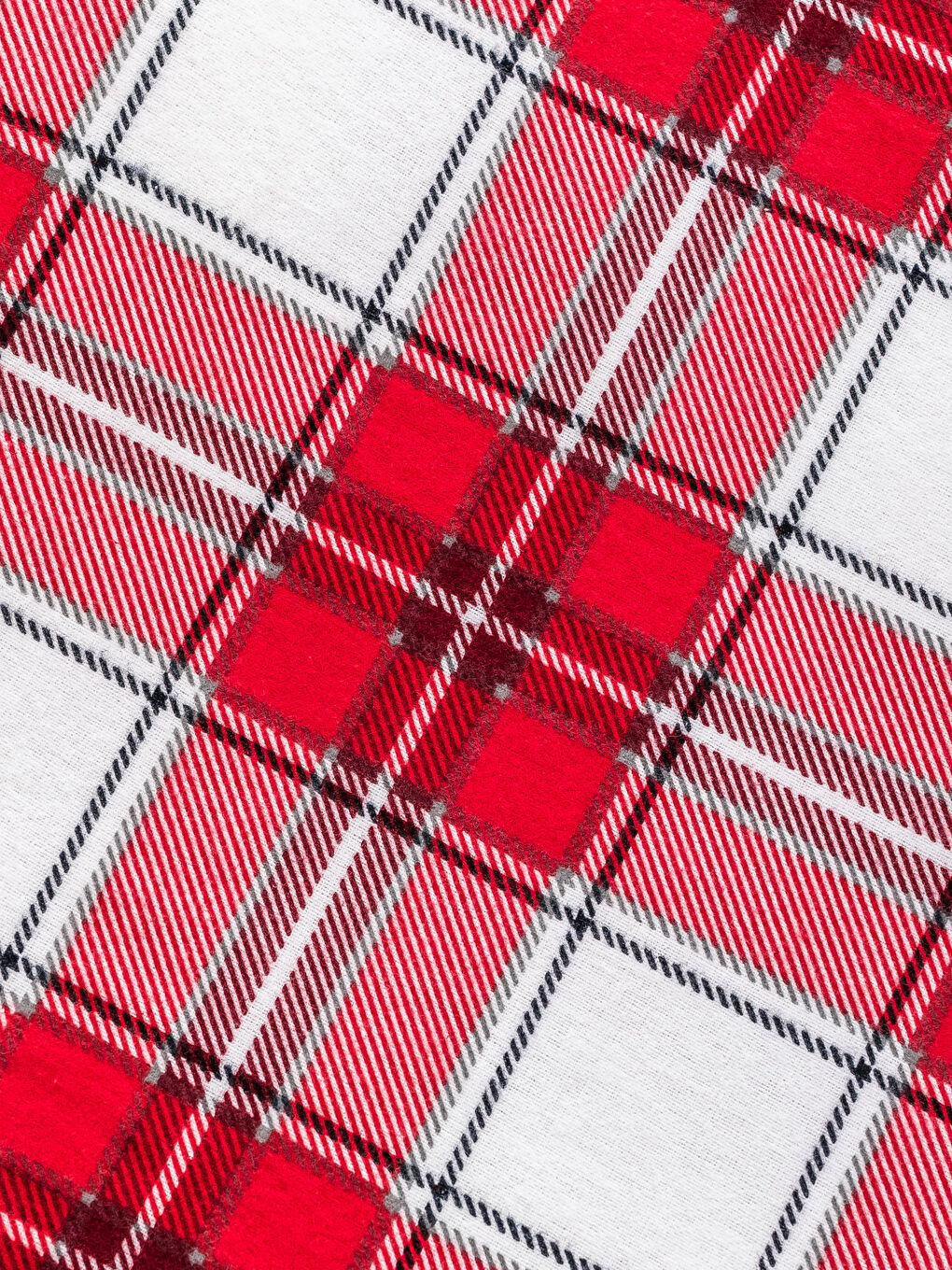 Kırmızı Baskılı Tek Kişilik Nevresim Seti-3