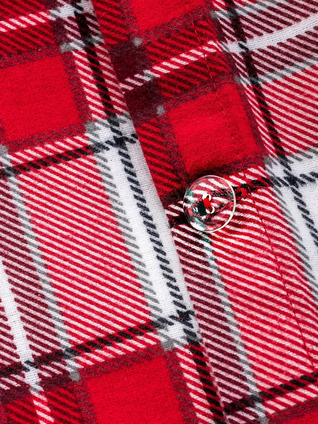 Kırmızı Baskılı Tek Kişilik Nevresim Seti-4