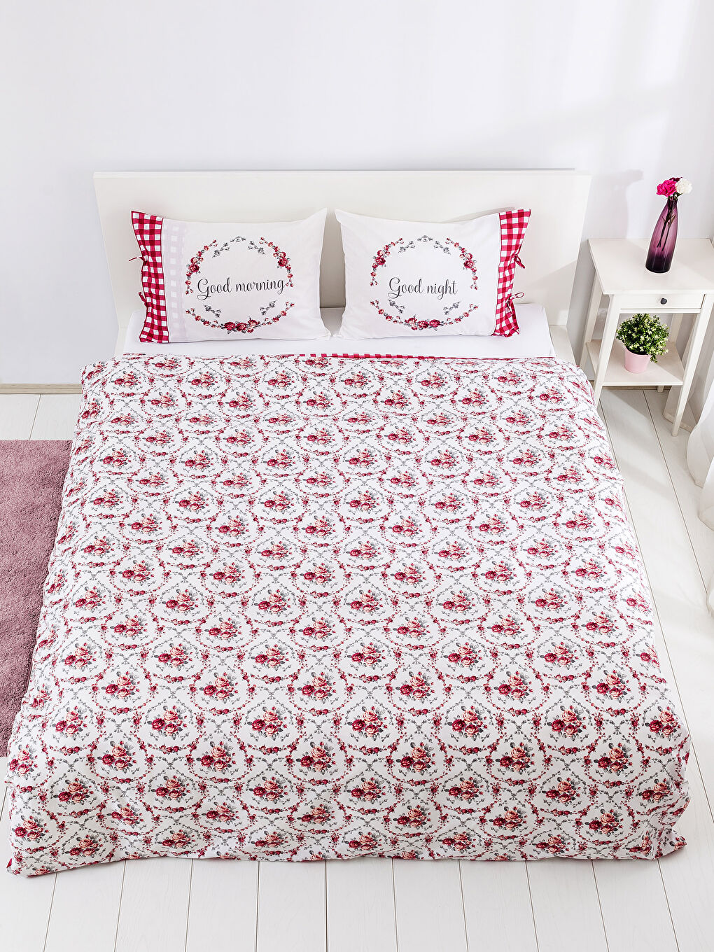 BORDEAUX Double Duvet Cover Set-2