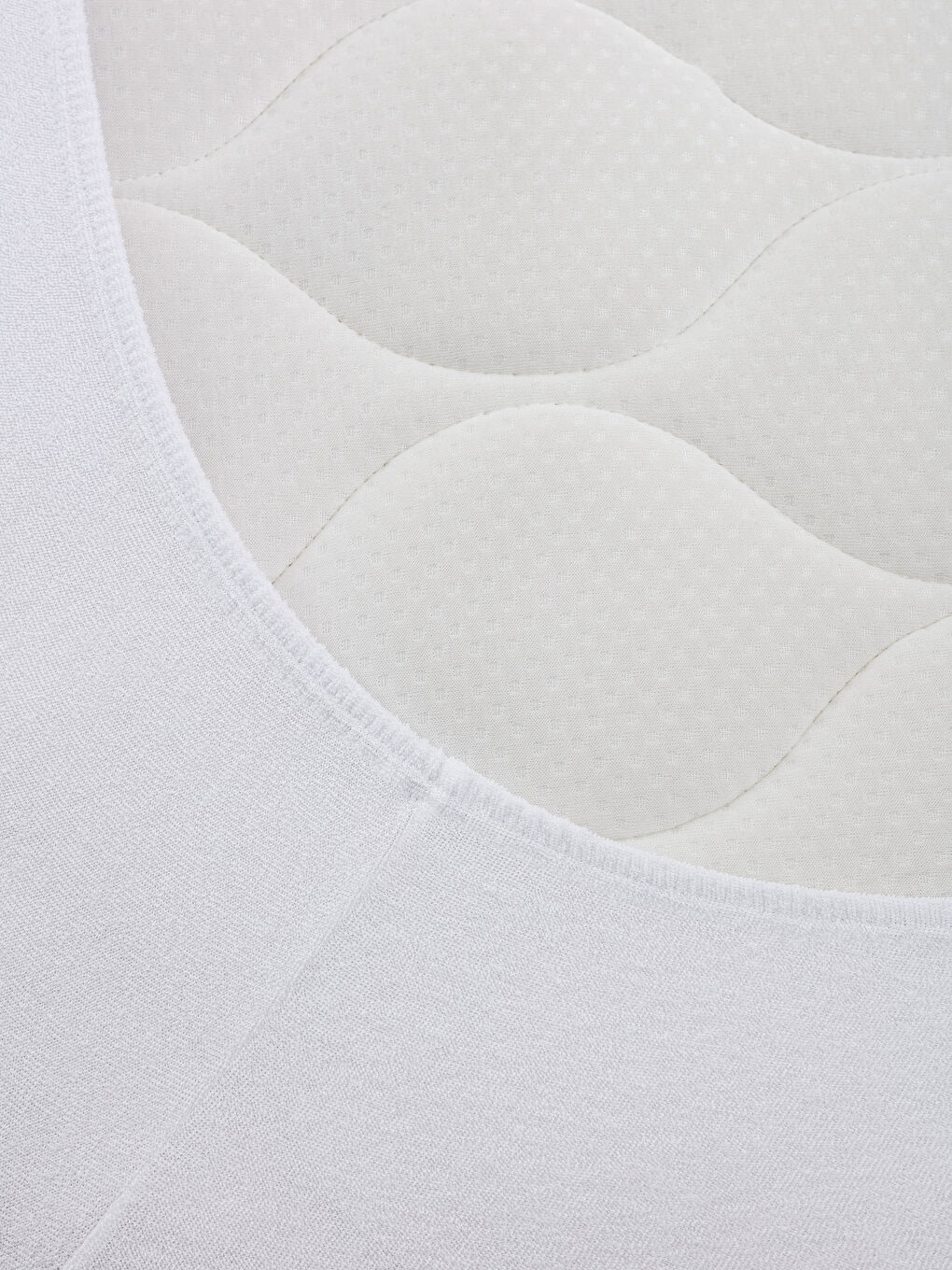 Белый Односпальная простыня-2