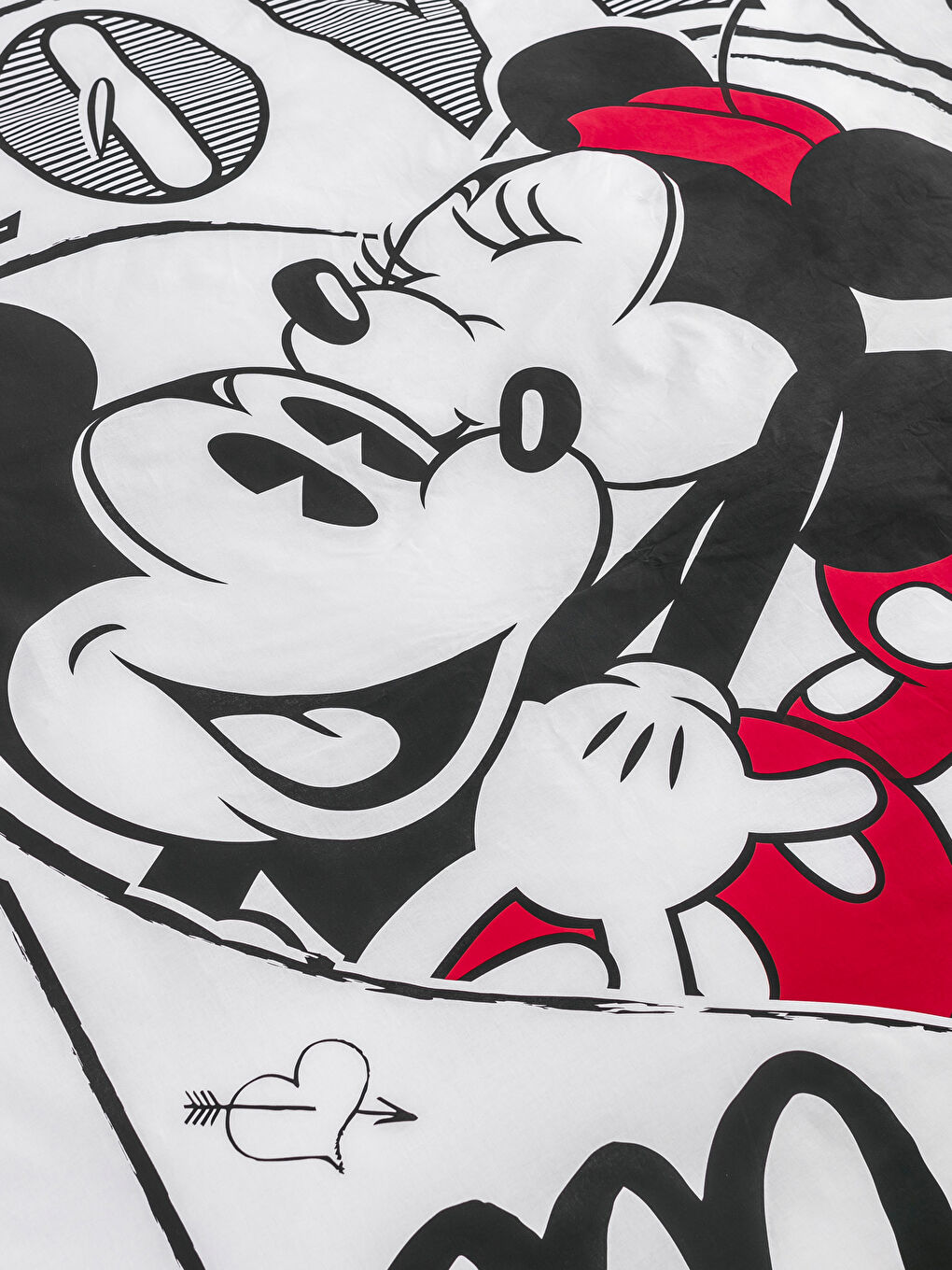 طقم غطاء لحاف مزدوج اسود-2