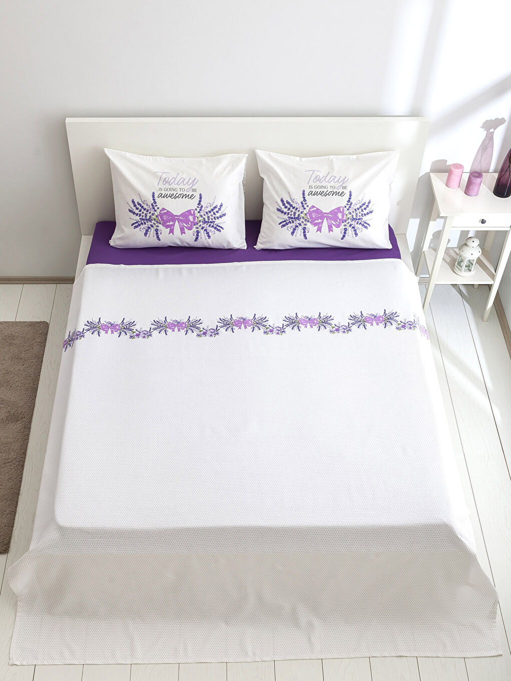 LILAC Double Pique Bedspread-1