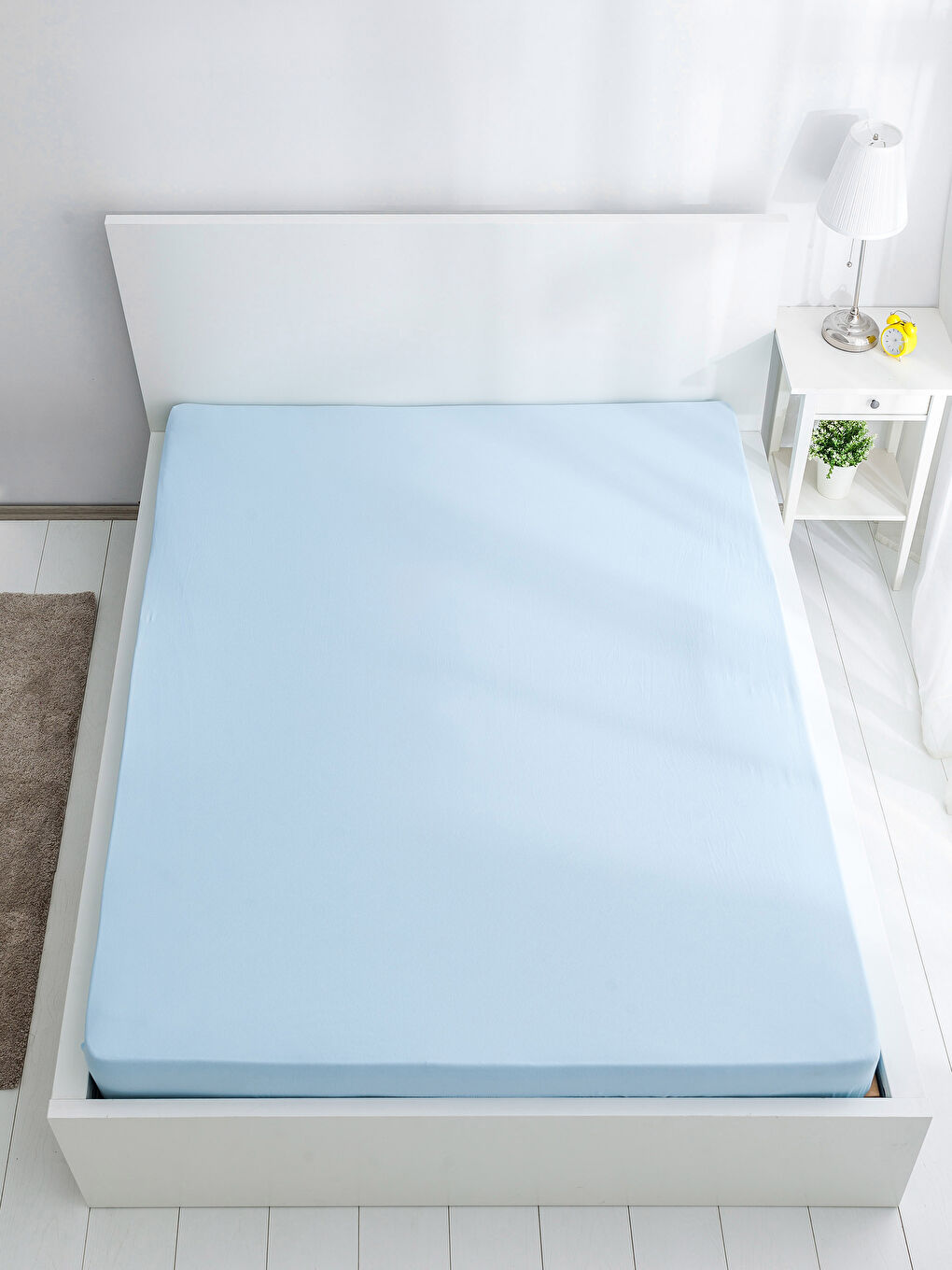 СИНІЙ Подвійне простирадло-1