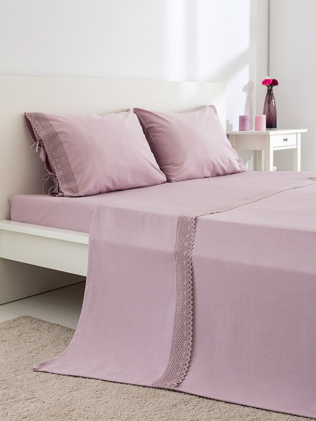 Mor Çift Kişilik Pike