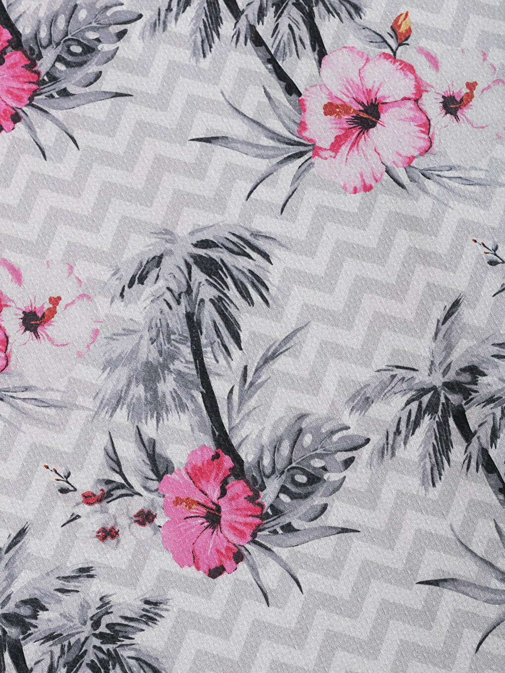 Yeşil Baskılı Tek Kişilik Pike-4