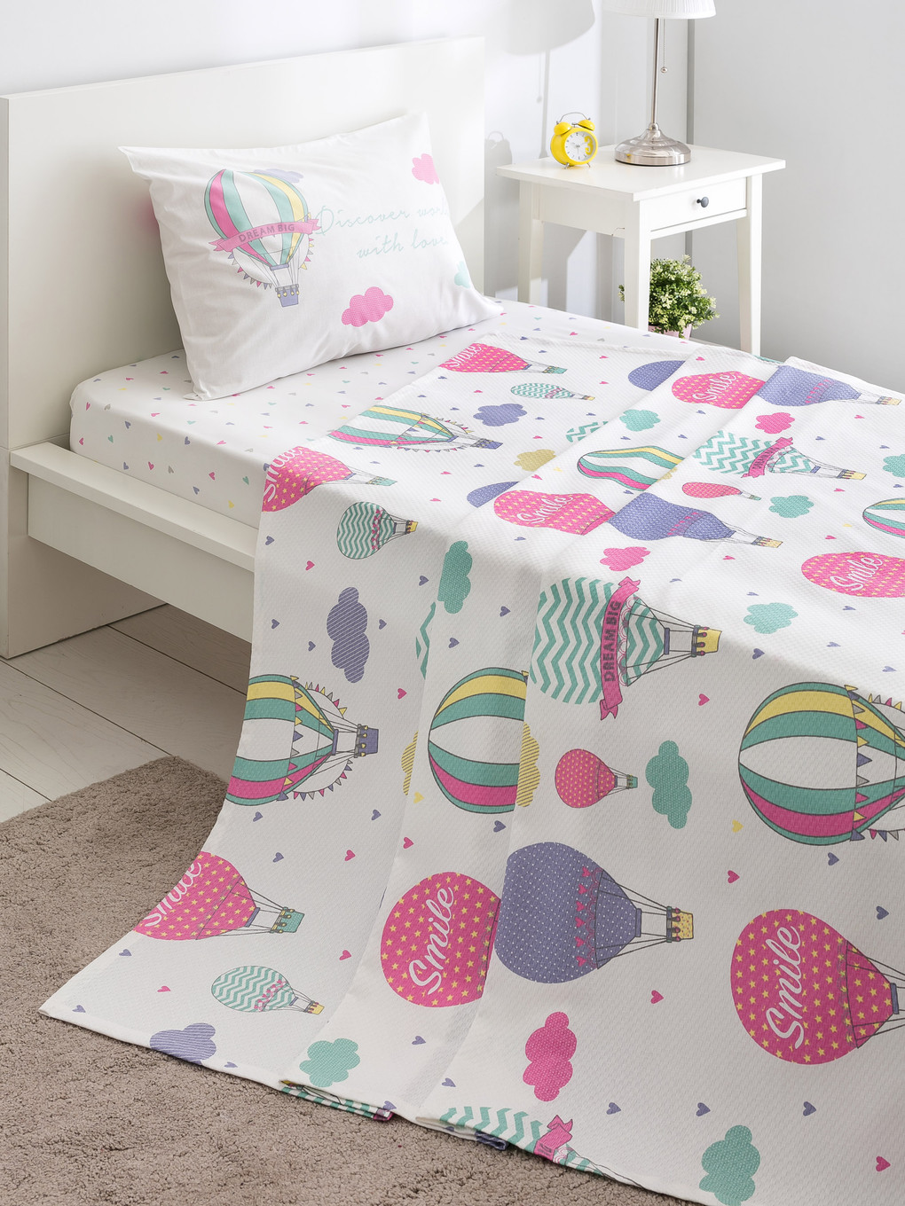 LCW HOME Mischen Kinder-piqué-tagesdecke - 8SD011Z4-F9C