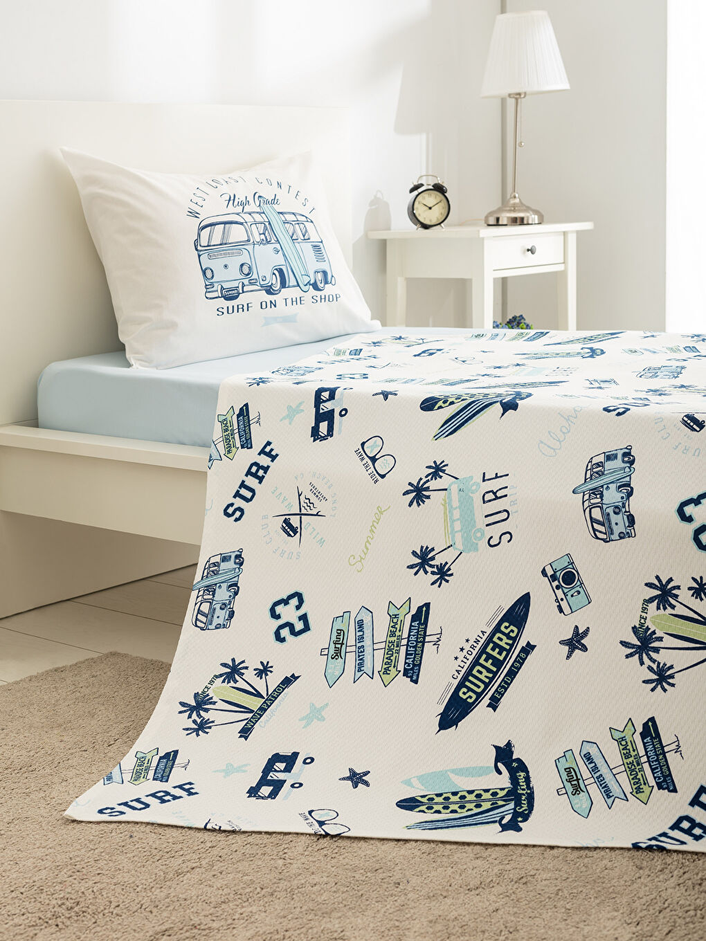 Karışık Baskılı Çocuk Pike