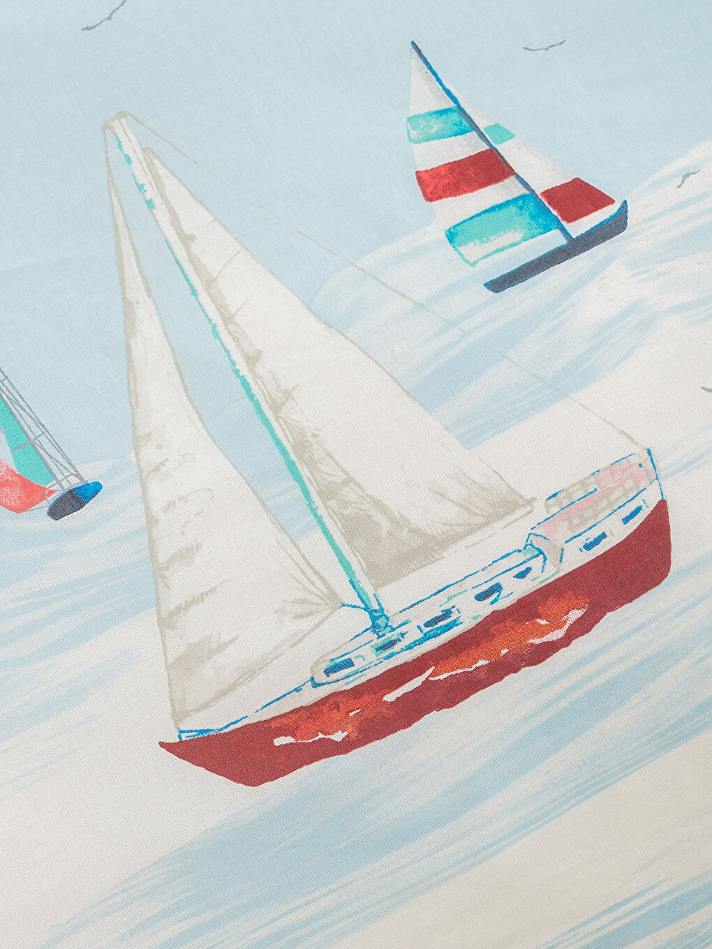 Mavi Baskılı Çift Kişilik Nevresim Seti-2