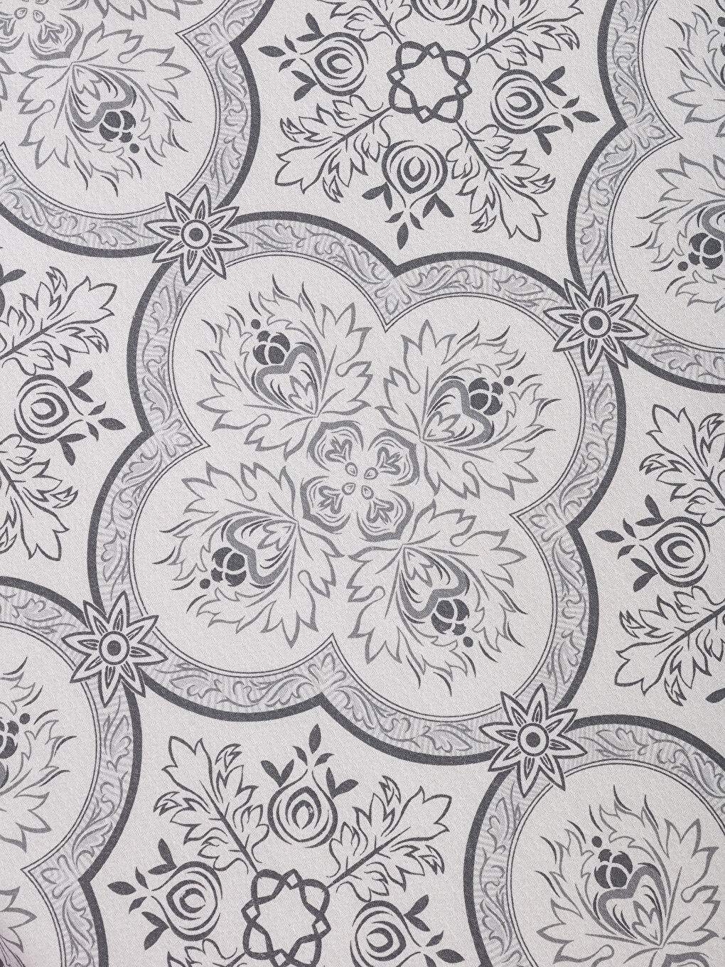 GREY Double Pique Bedspread-2