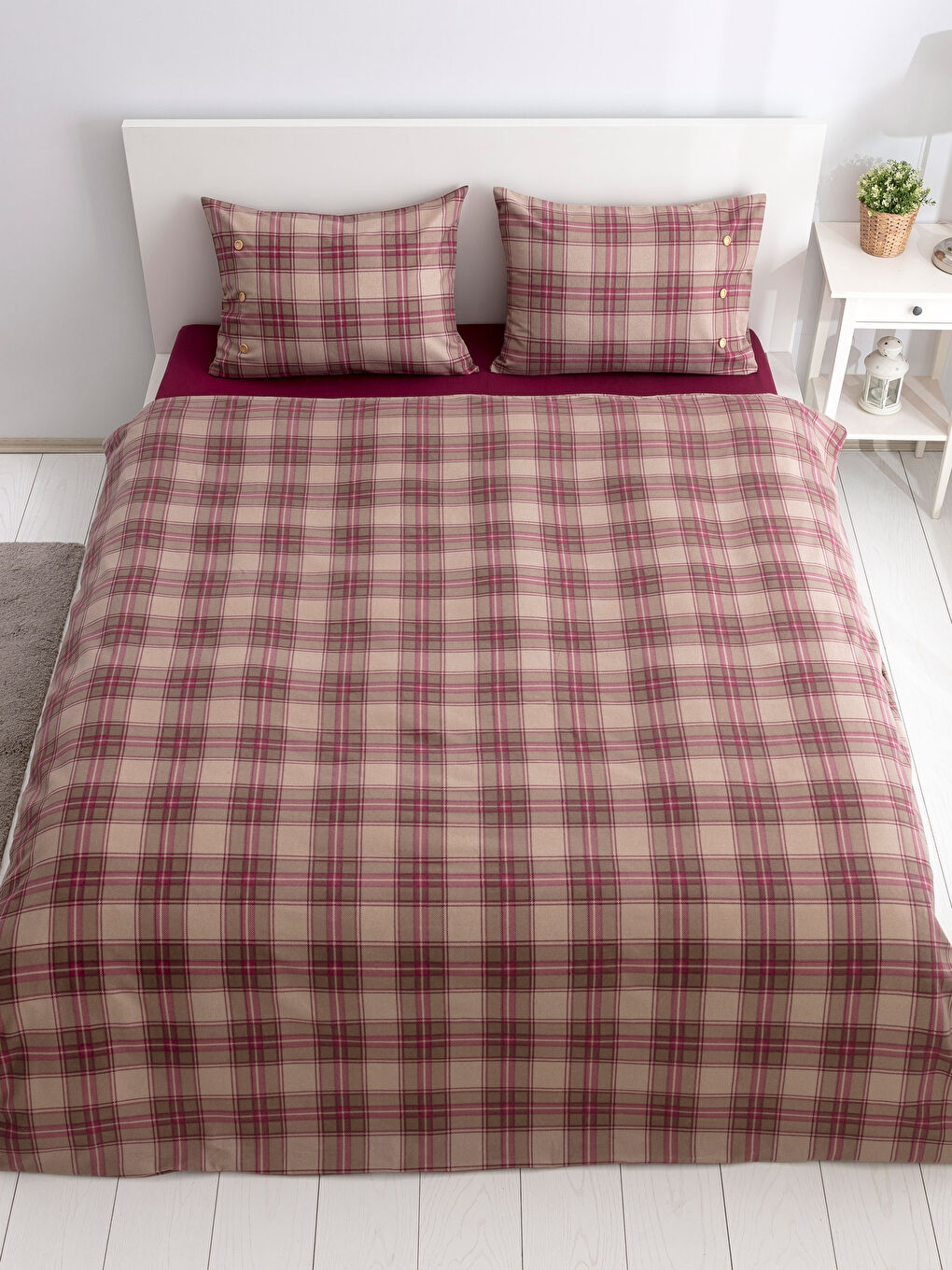 RED Double Duvet Cover Full Set-1