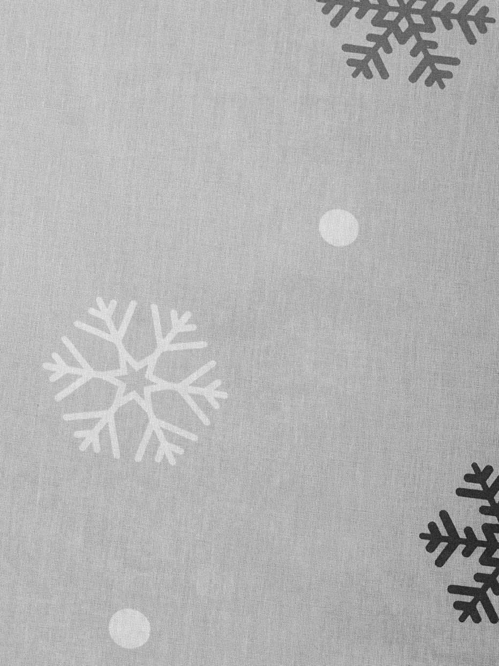 Gri Baskılı Çift Kişilik Nevresim Seti-3