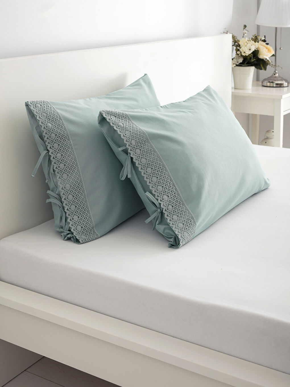 كيس الوسادة اخضر