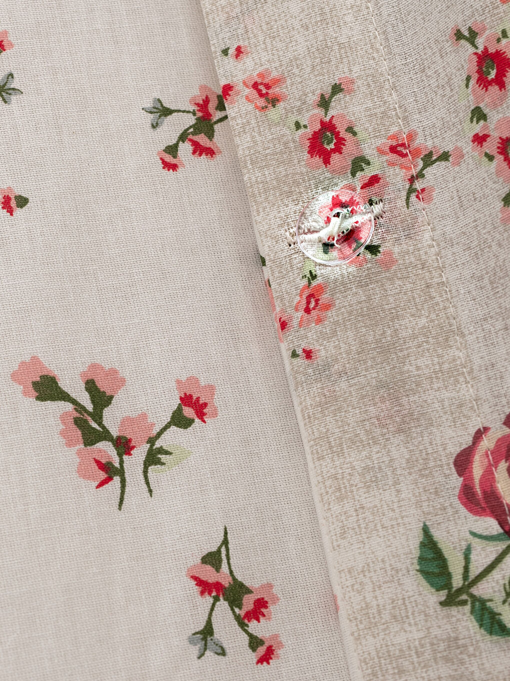 Bordo Baskılı Çift Kişilik Nevresim Seti-4