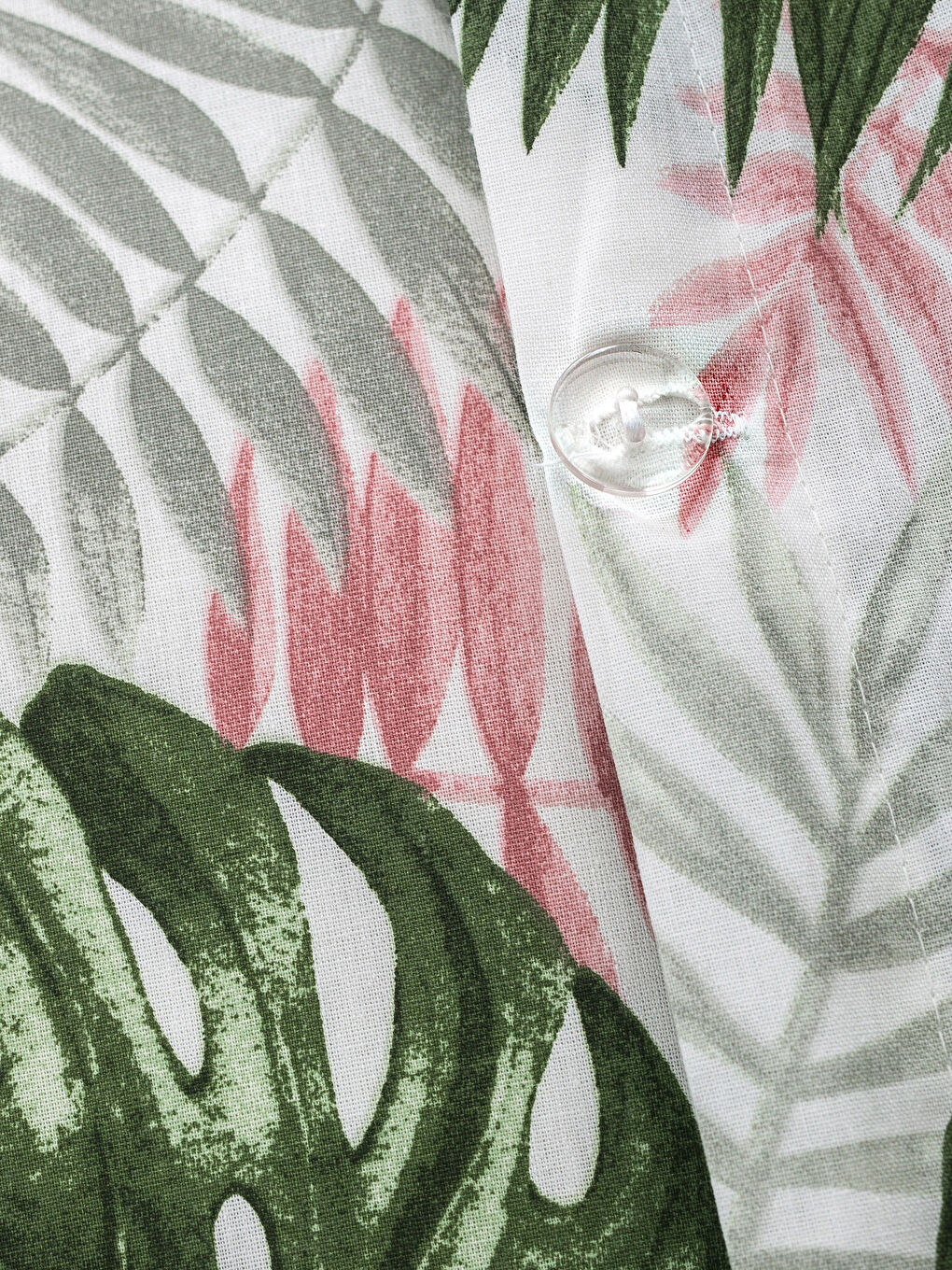 Yeşil Baskılı Çift Kişilik Nevresim Seti-3