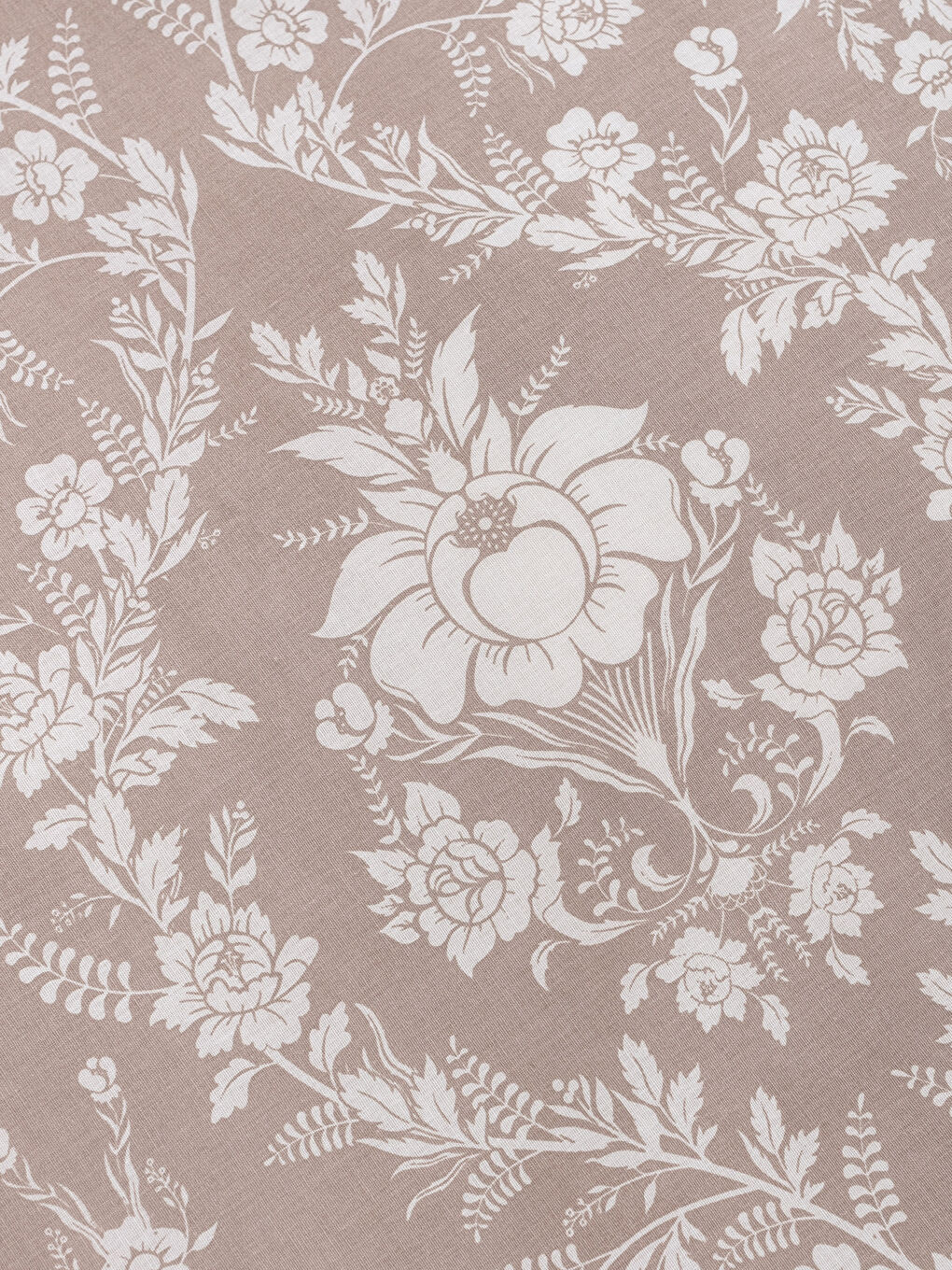 Bej Baskılı Çift Kişilik Nevresim Seti-3