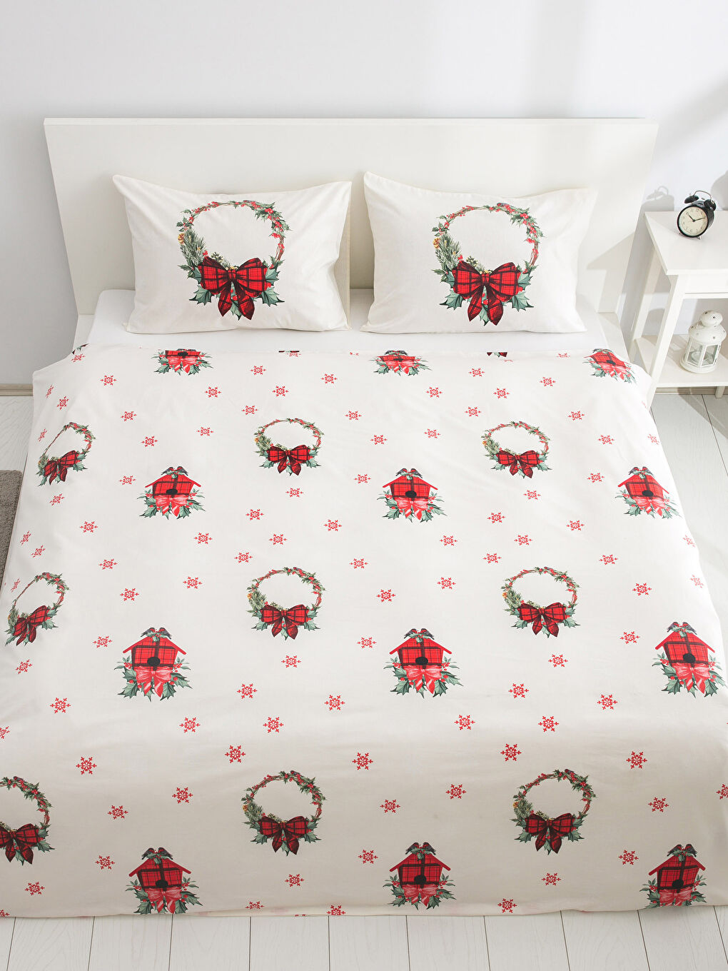 RED Double Duvet Cover Set-1