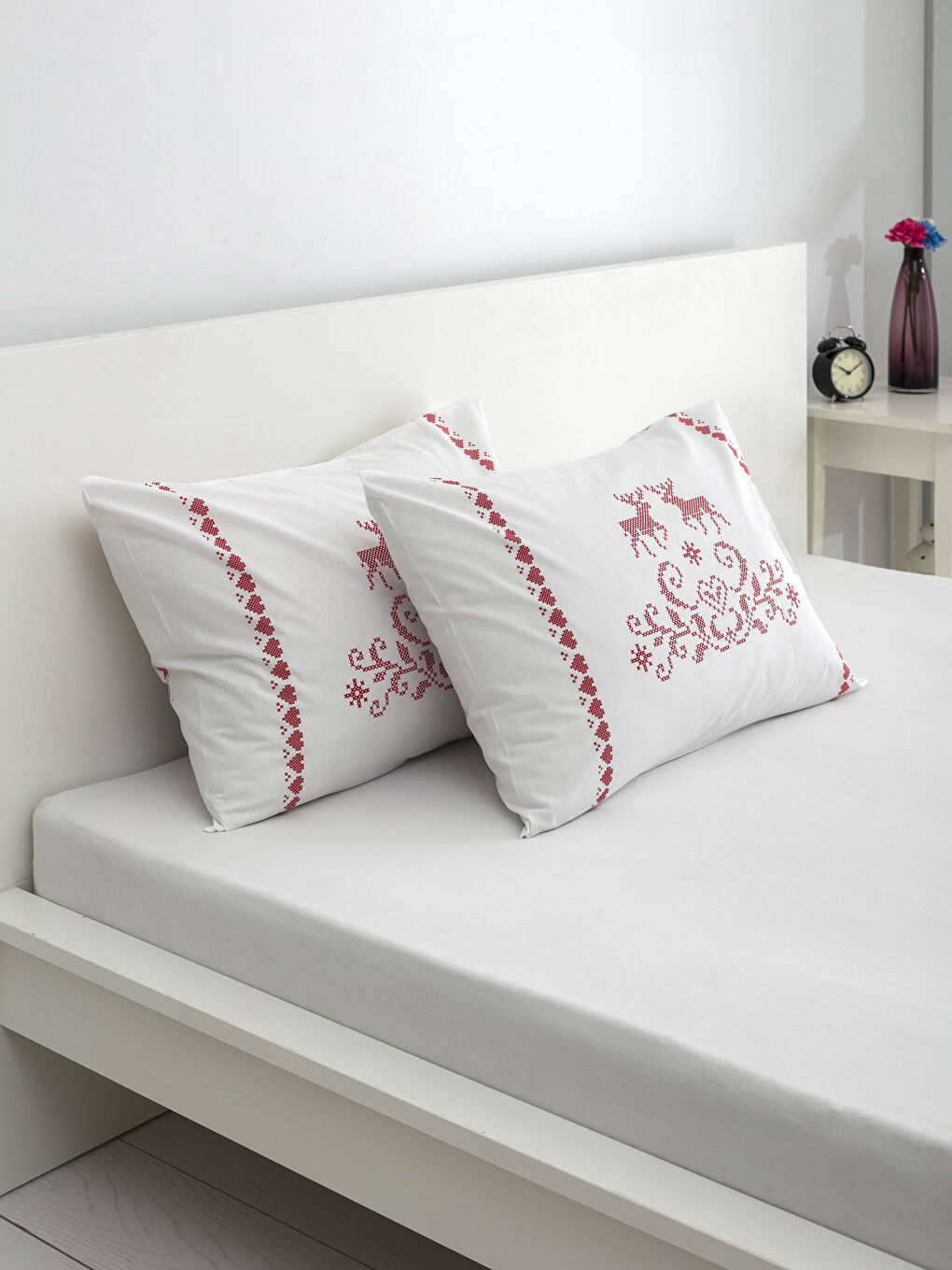 غطاء وسادة مطبوع - مجموعتين