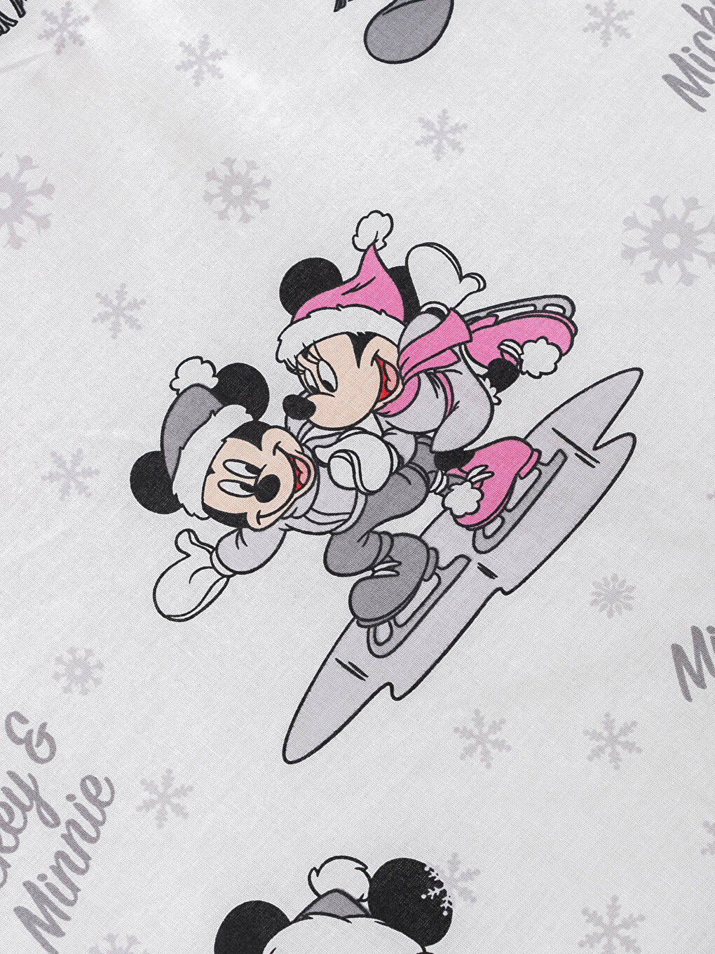 Gri Baskılı Çift Kişilik Nevresim Seti-2