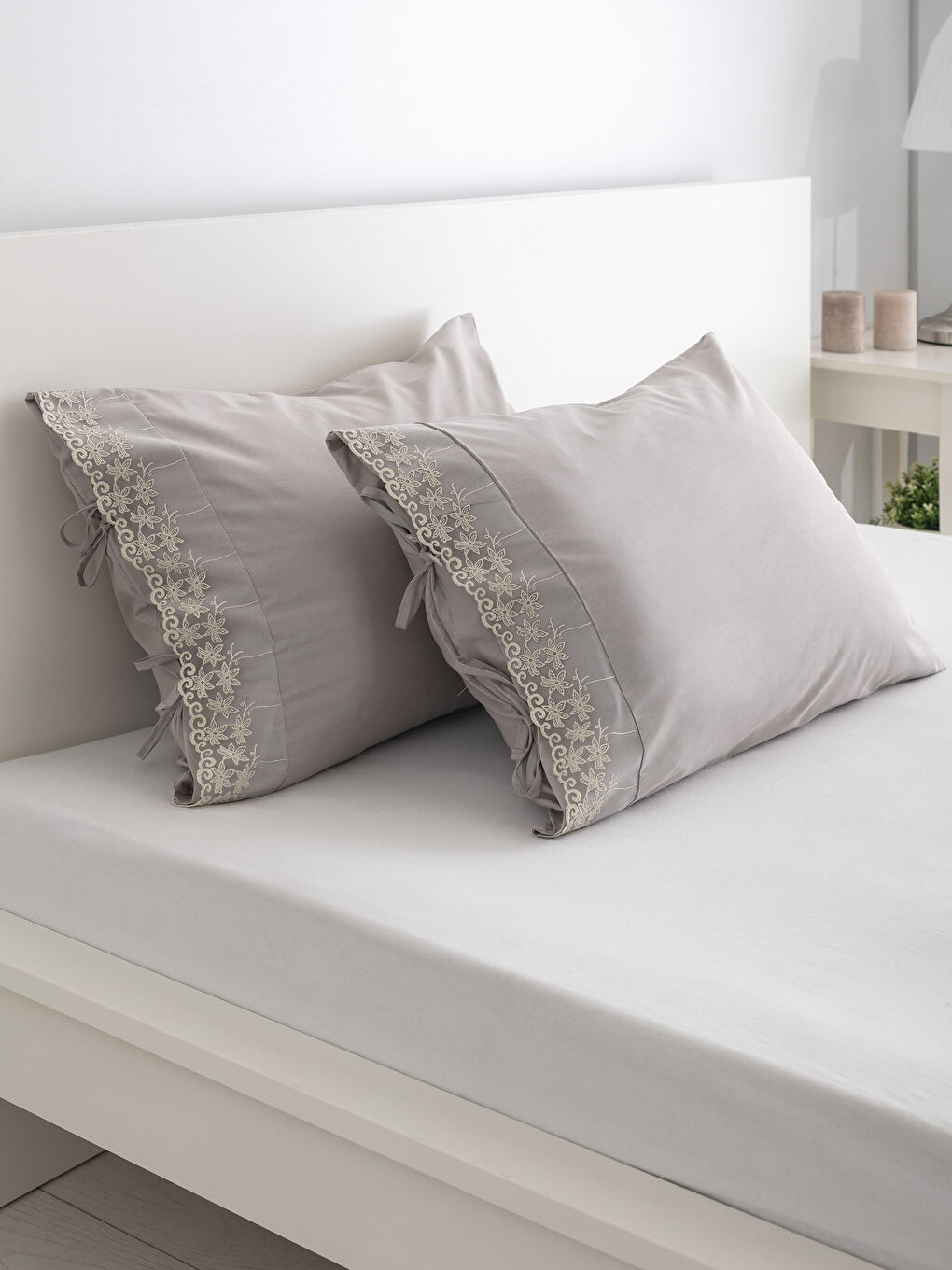 Taie d'oreiller BEIGE