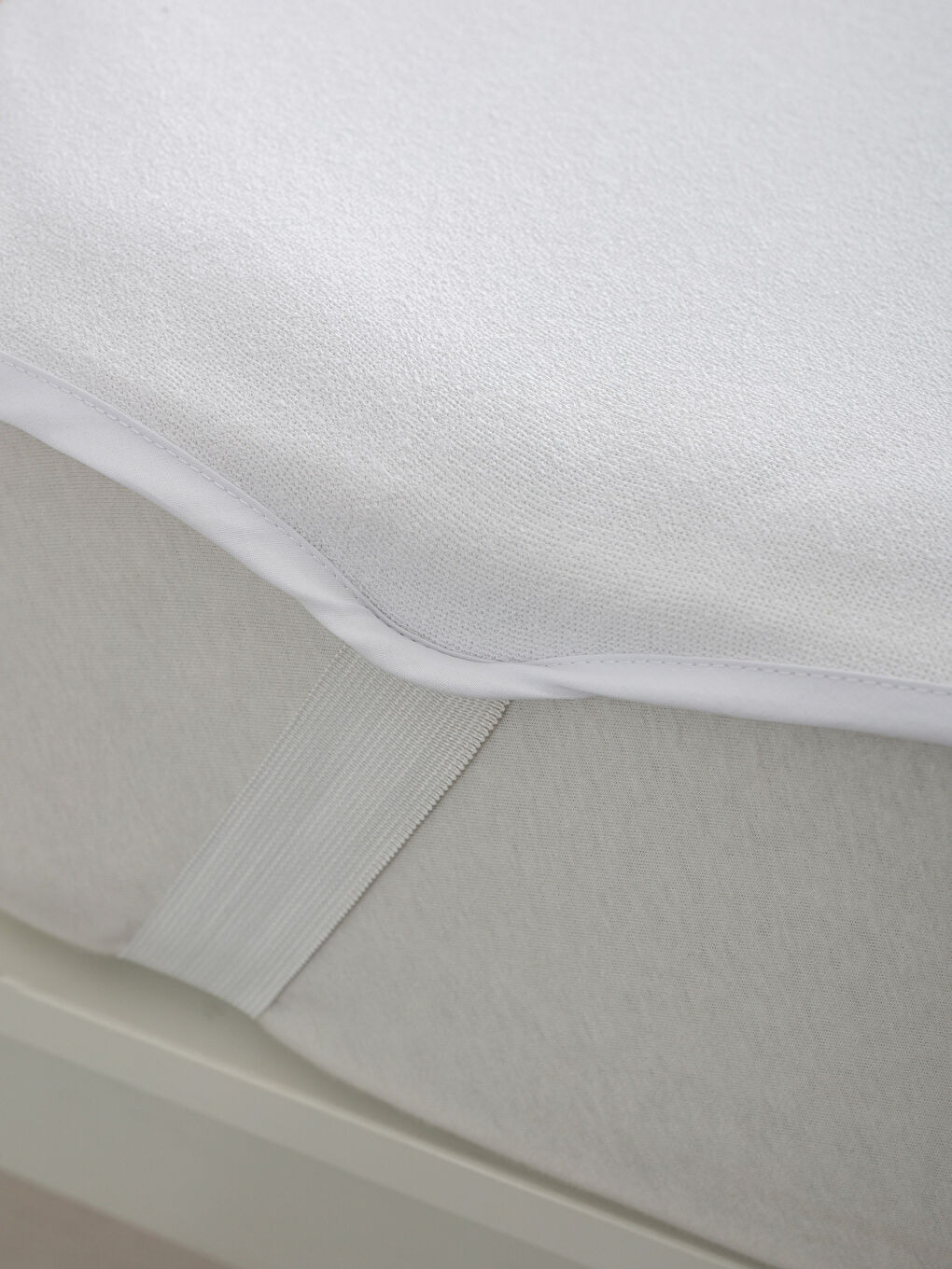 LCW HOME WHITE Single Bed Mattress Protector -8WM150Z8-J5E