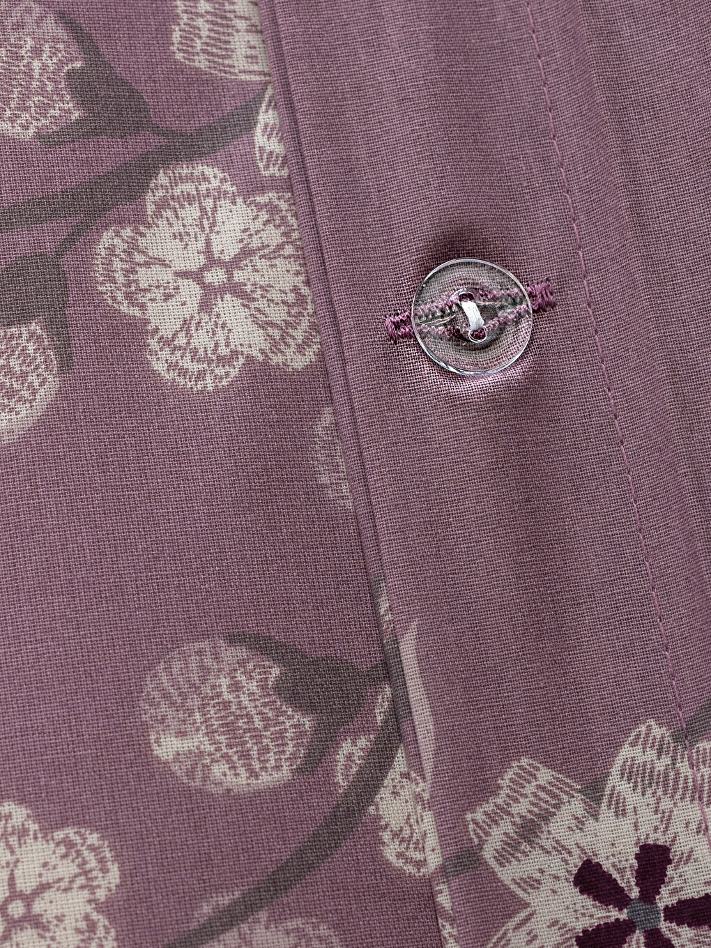 Mor Baskılı Çift Kişilik Nevresim Seti-3