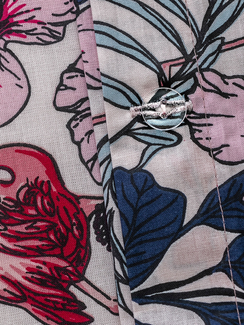 Karışık Baskılı Çift Kişilik Nevresim Seti-3