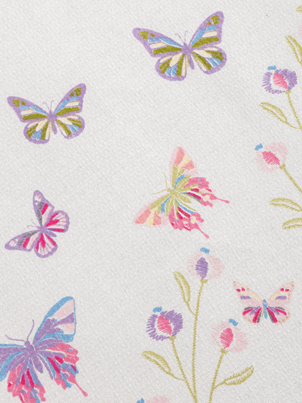 Karışık Baskılı Çift Kişilik Pike-3