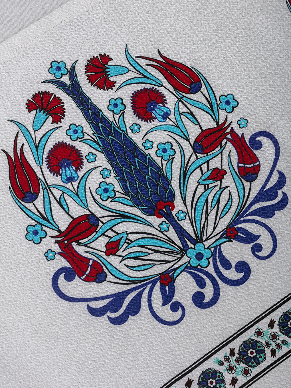 Karışık Baskılı Çift Kişilik Pike-3