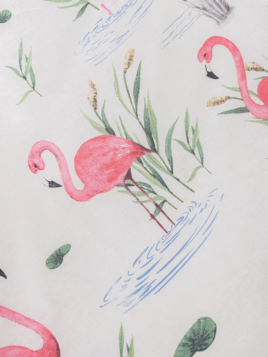 Yeşil Baskılı Çift Kişilik Nevresim Takımı-3