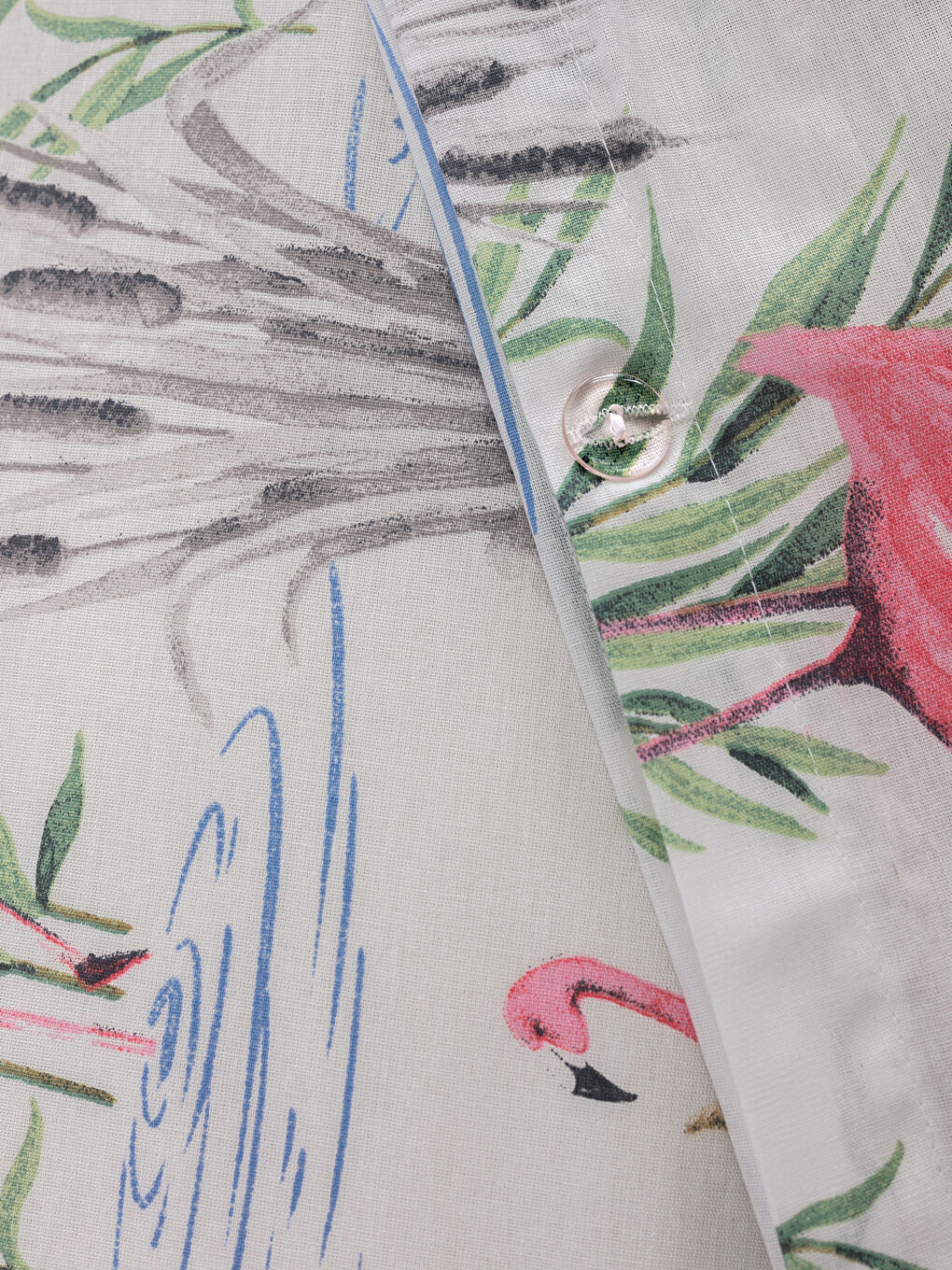 Yeşil Baskılı Çift Kişilik Nevresim Takımı-4