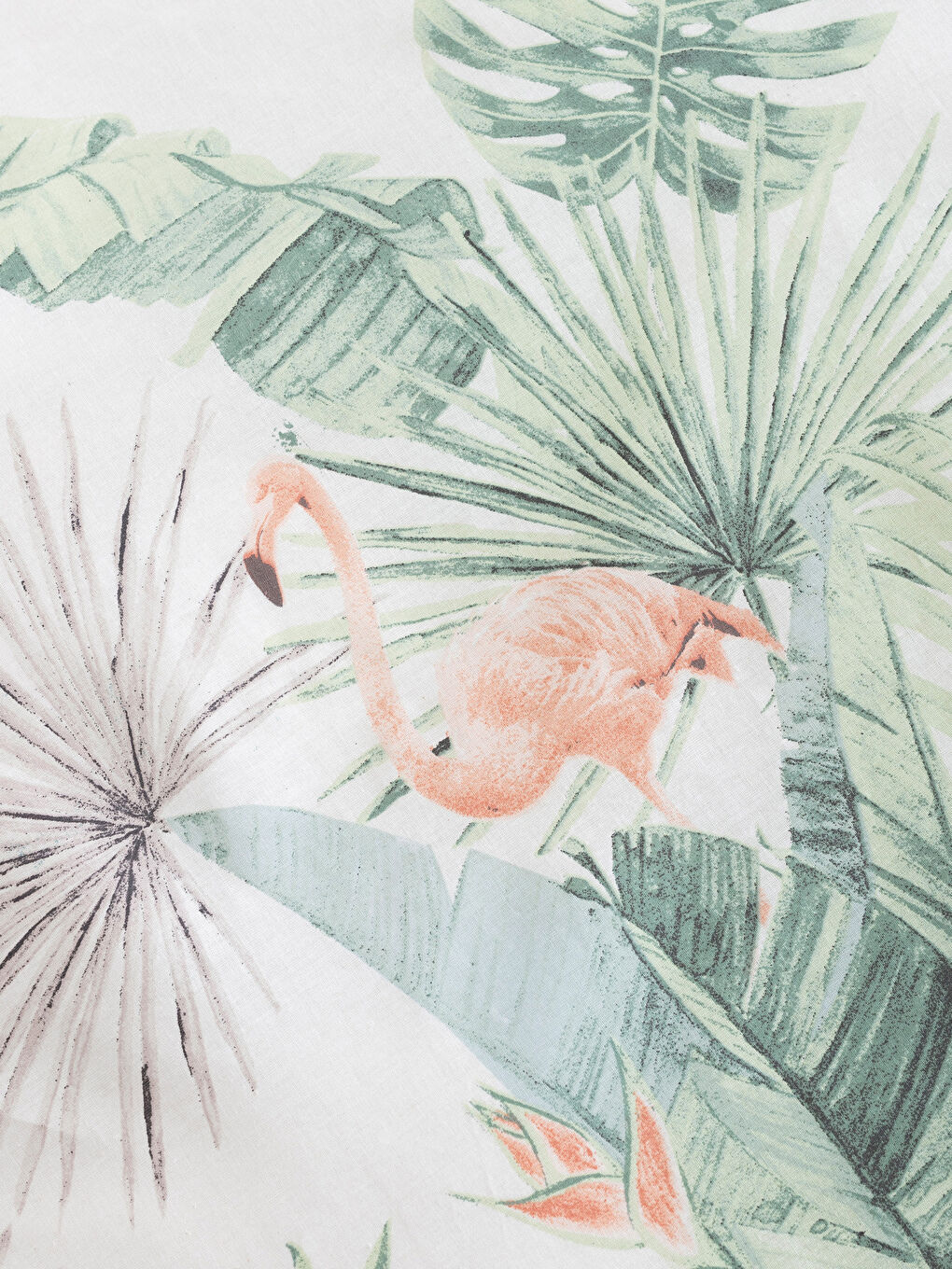 Yeşil Baskılı Çift Kişilik Nevresim Seti-2