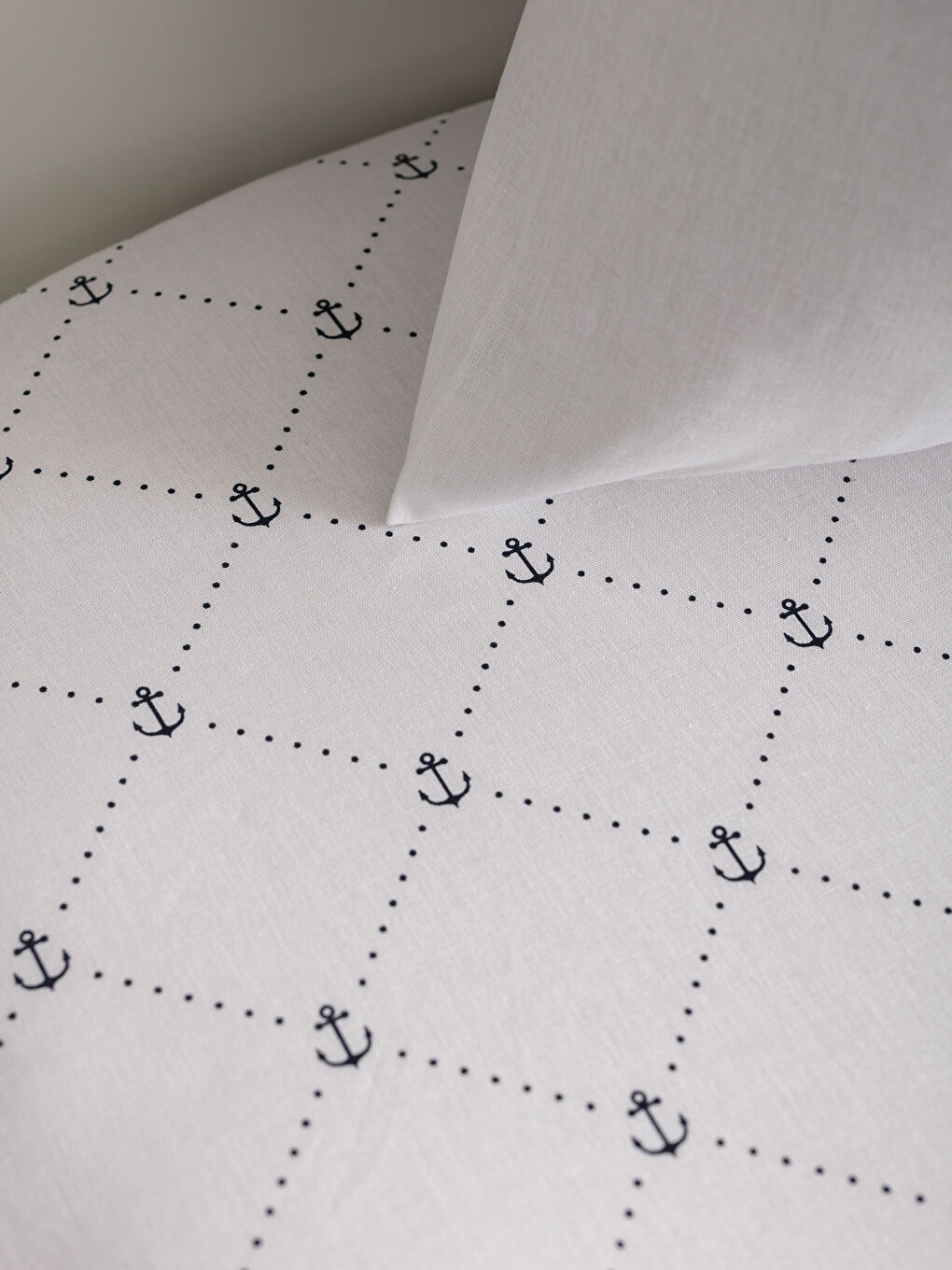 Lacivert Baskılı Çocuk Pike-2