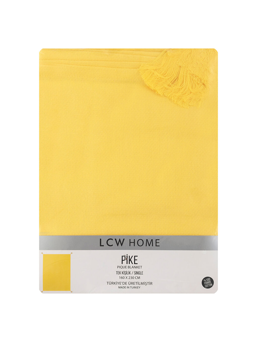 Sarı Tek Kişilik Pike-3