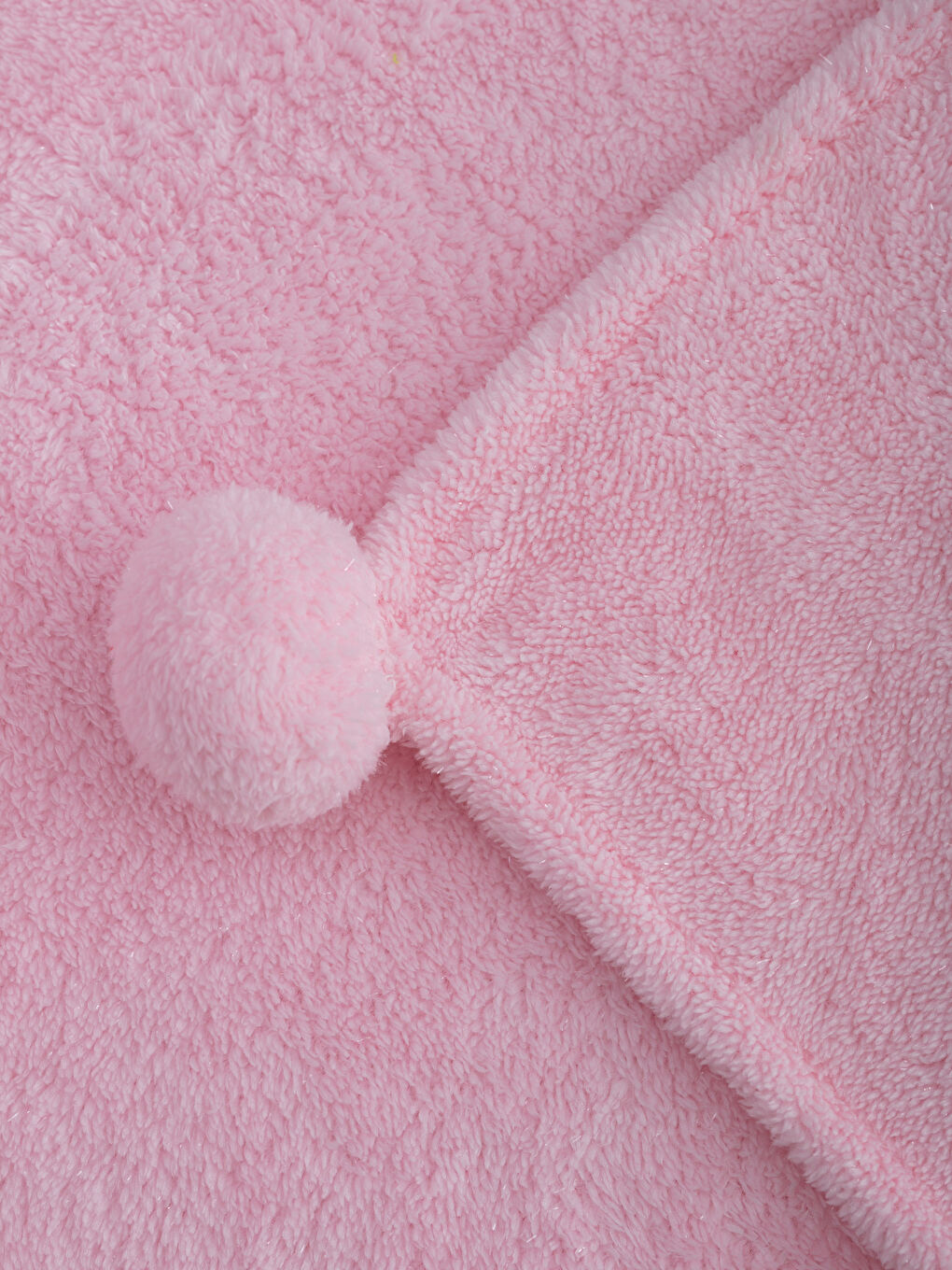 Pudra Pembe Tek Kişilik Battaniye-1