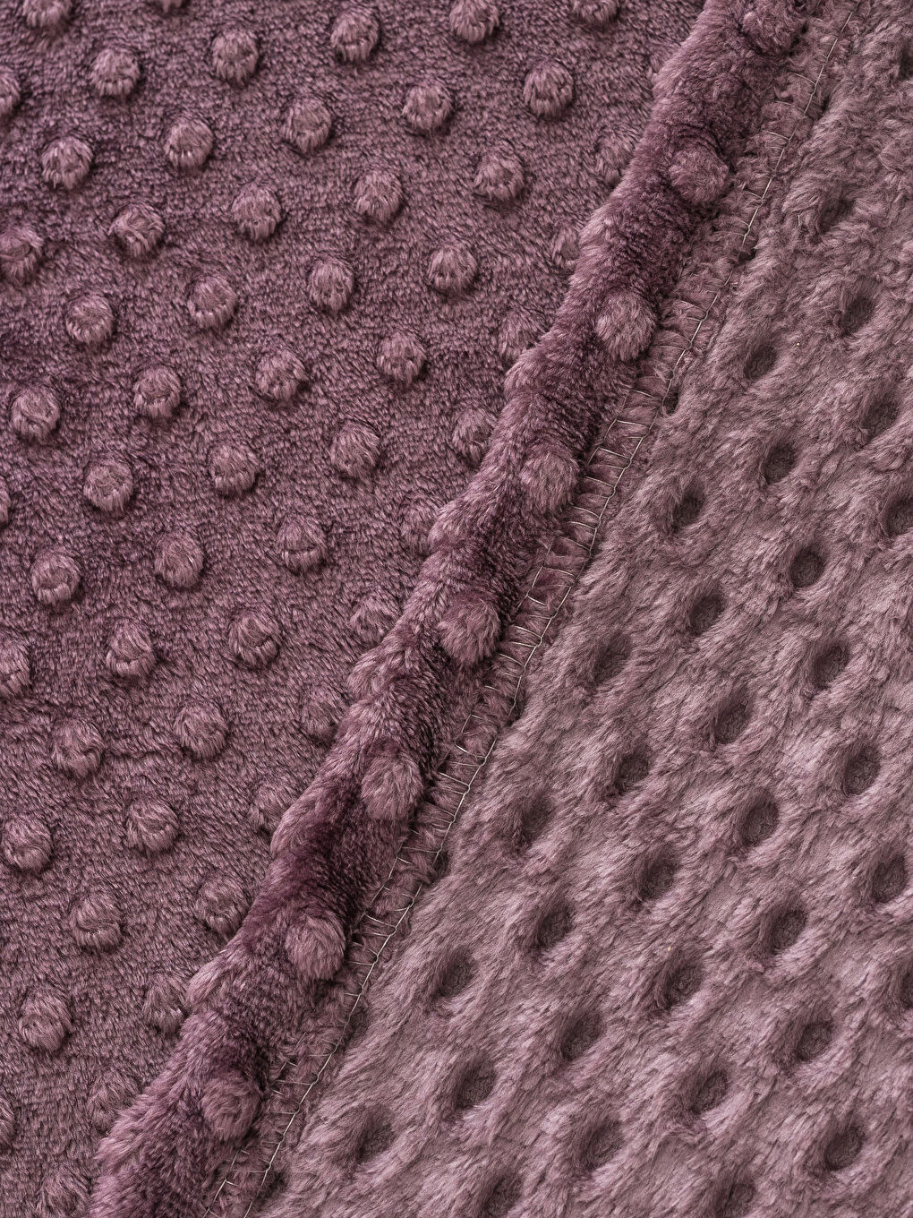 Açık Mor Çift Kişilik Battaniye-2