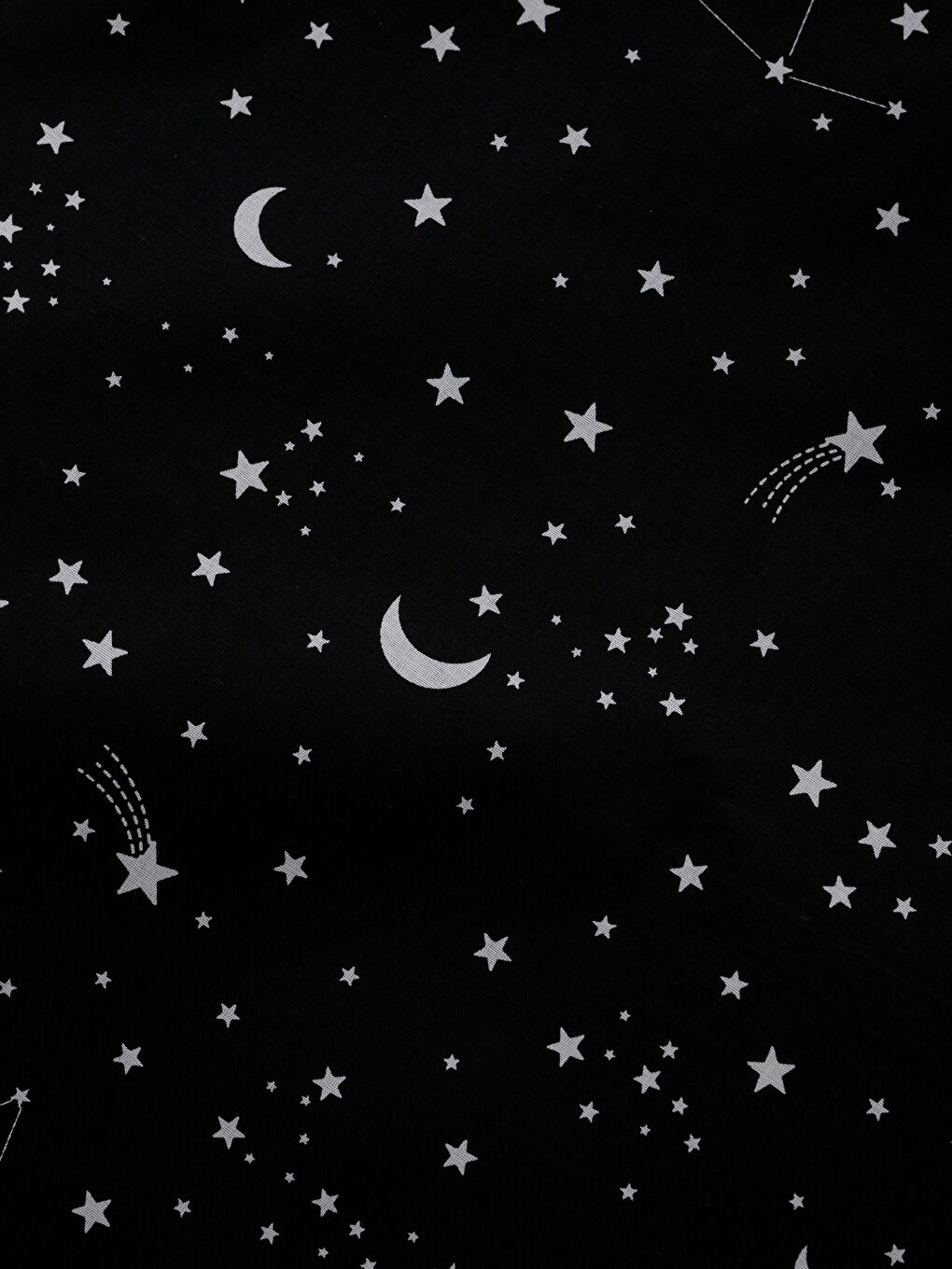 Mann SCHWARZ Einzelbett-Bettbezug-Set-3