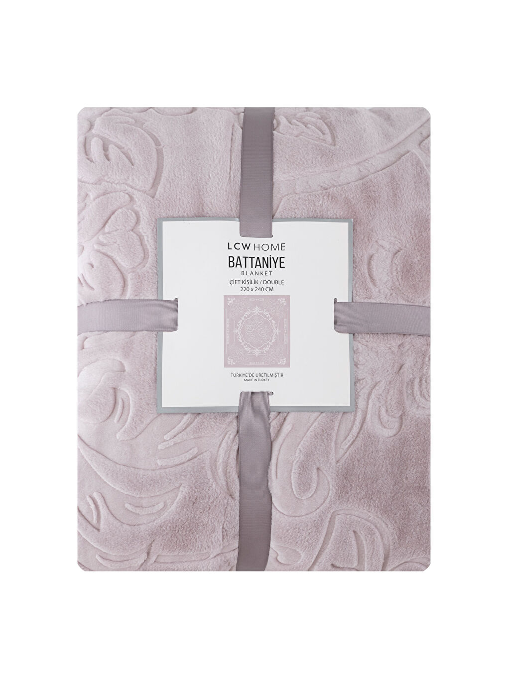 Lila Çift Kişilik Battaniye-3