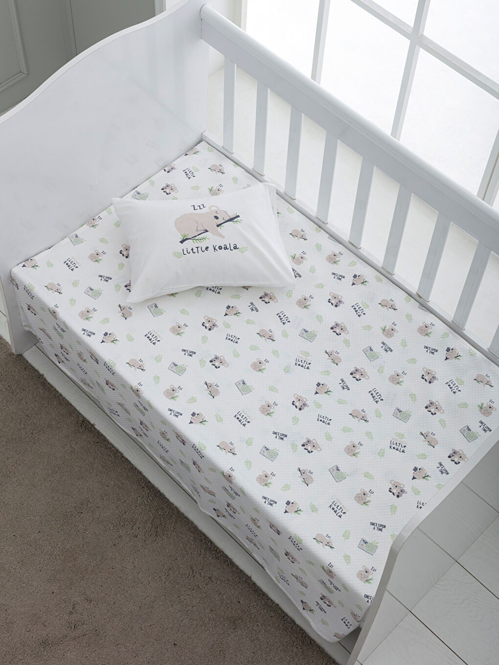 مفرش سرير بيكيه للأطفال-1