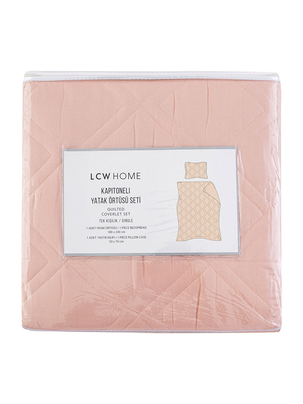 PINK Single Bedspread-3