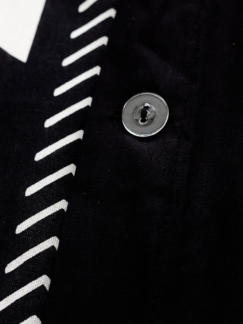 Beyaz Baskılı Çift Kişilik Nevresim Seti-3