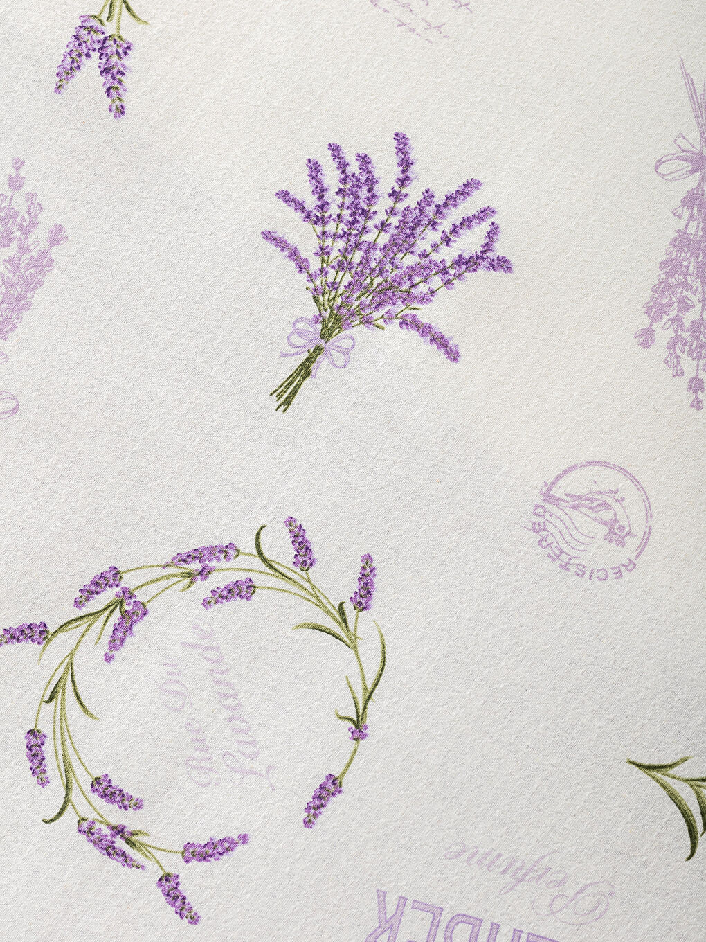 Mor Baskılı Çift Kişilik Pike-3