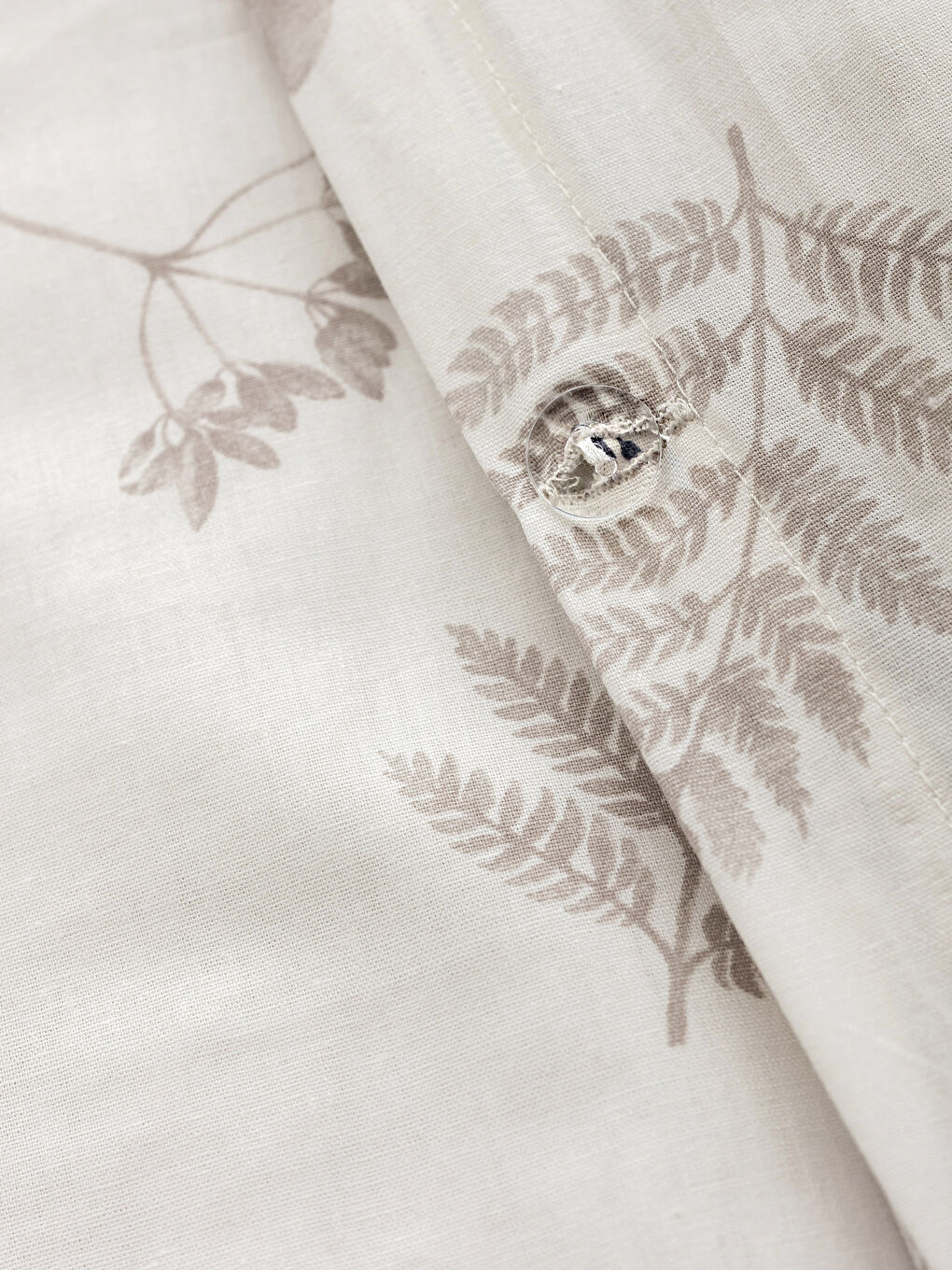 Bej Baskılı Tek Kişilik Nevresim Seti-3