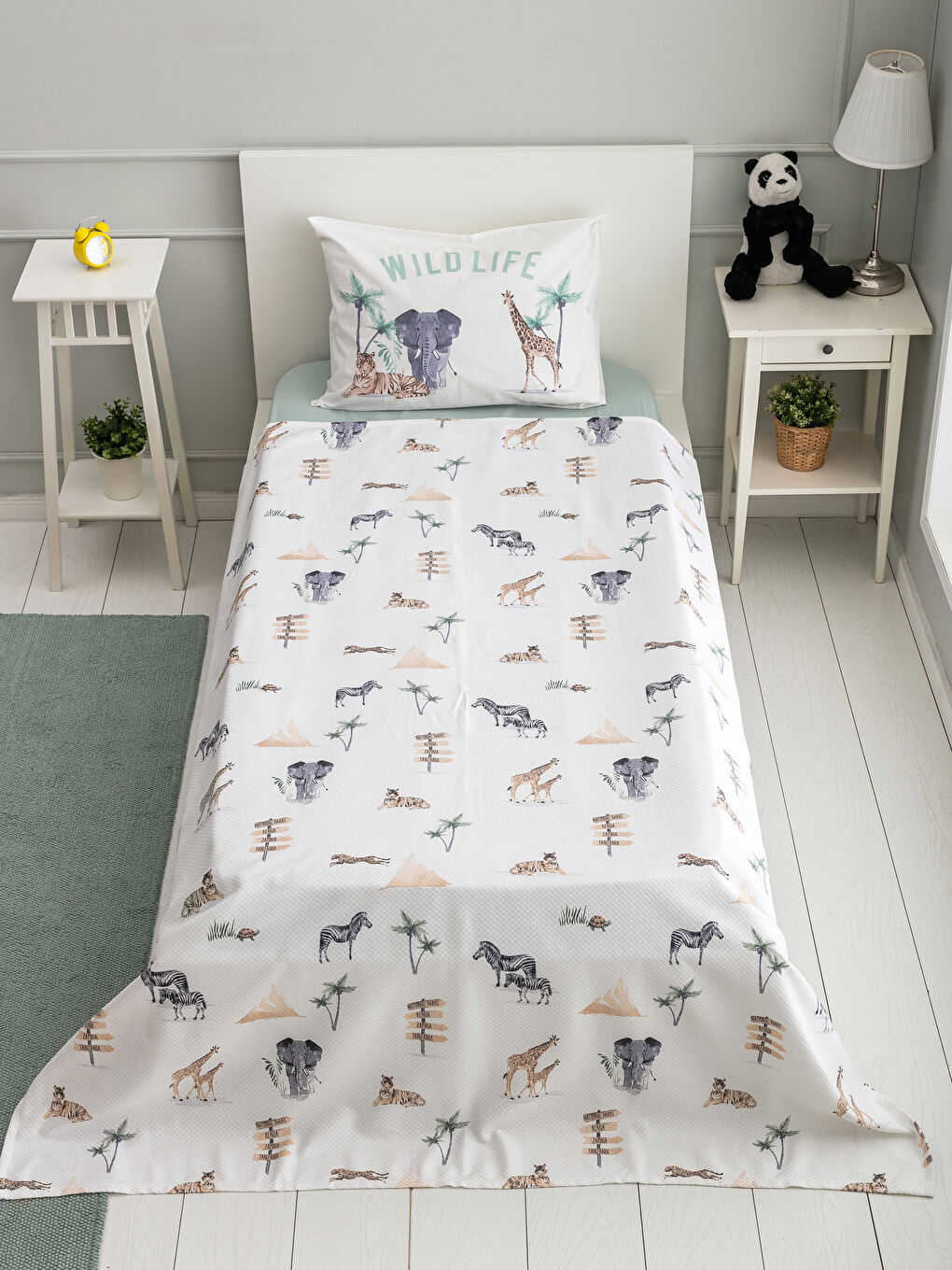 مفرش سرير بيكيه للأطفال-1