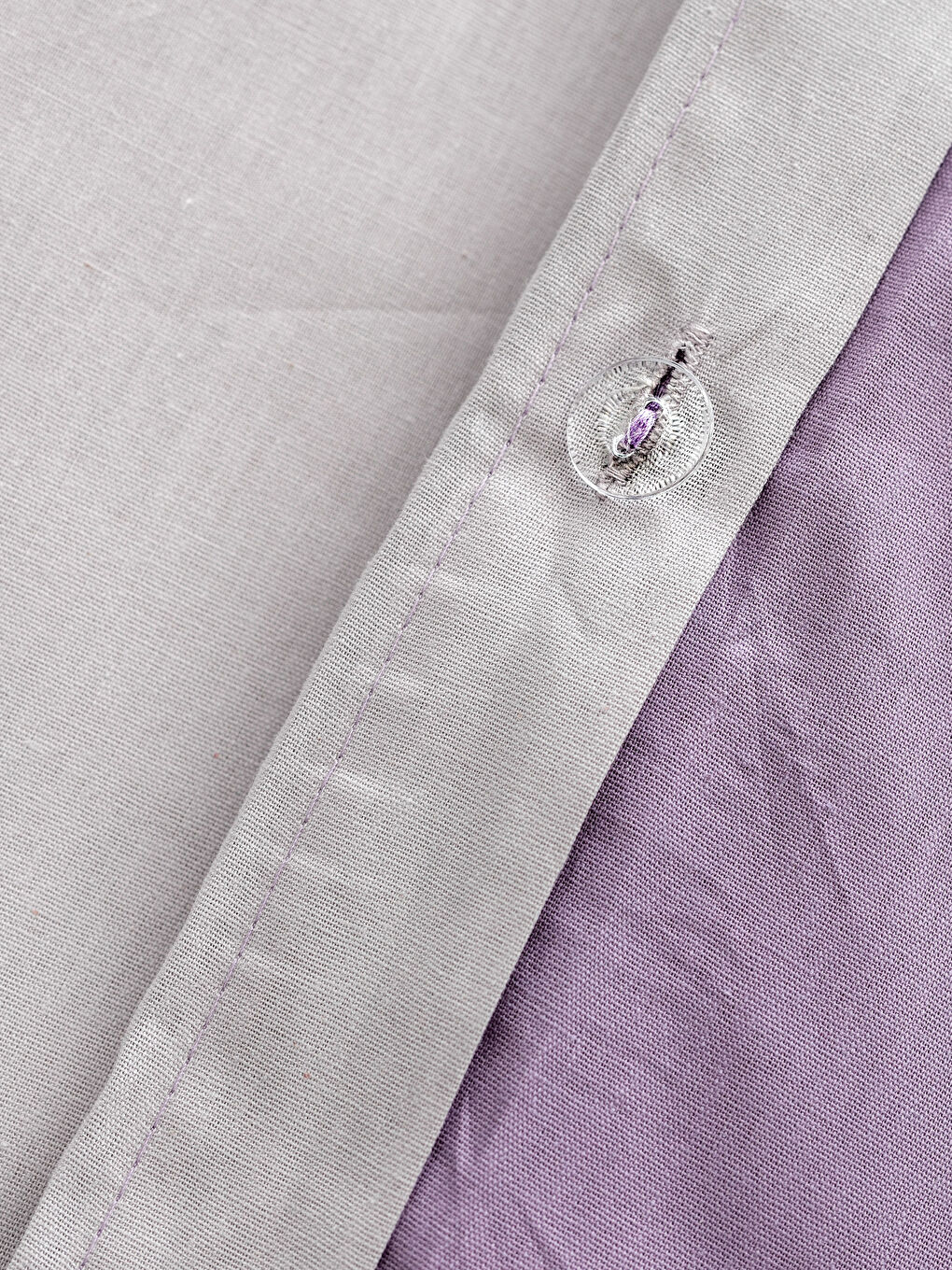 Mor Tek Kişilik Çift Taraflı Nevresim Takımı-5