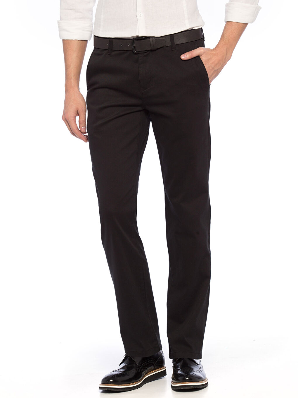 Siyah Chino Pantolon