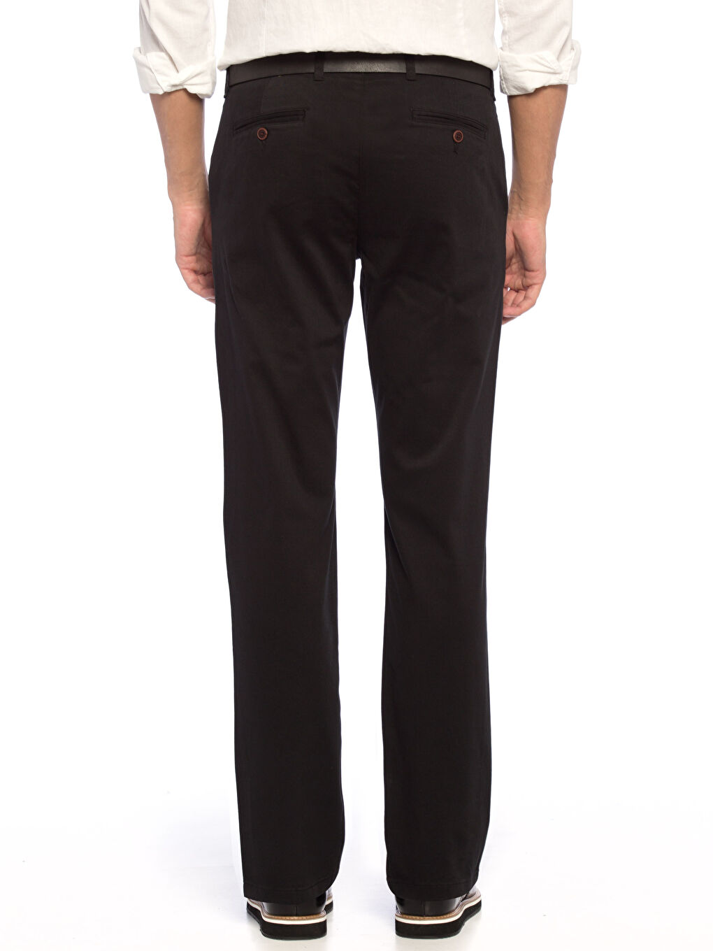 Siyah Chino Pantolon-1