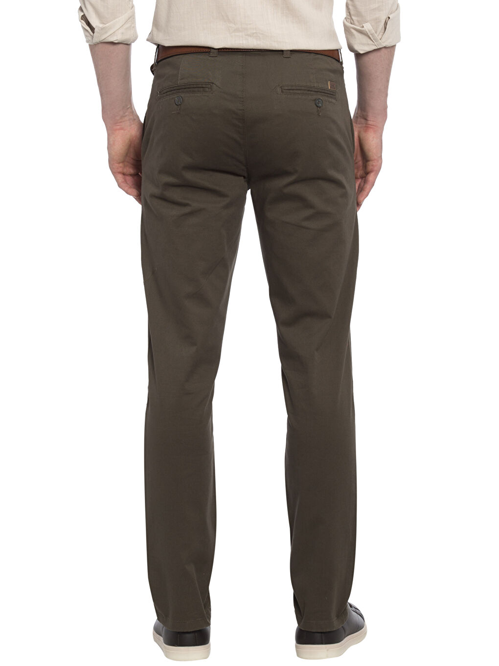 Haki Chino Pantolon-1