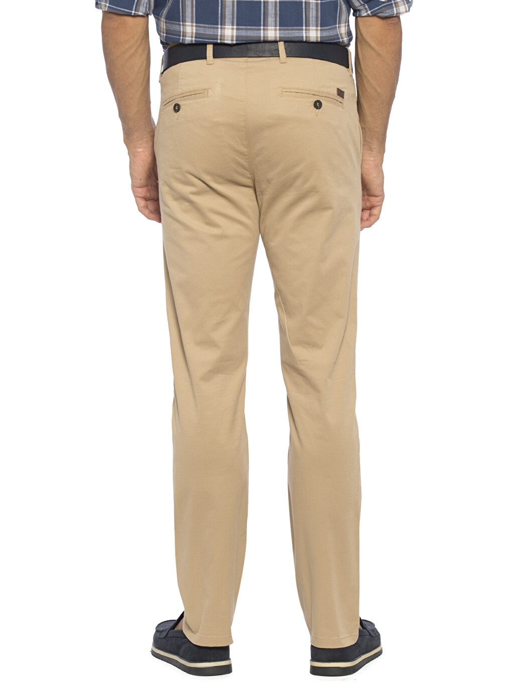 Pantaloni Chino Bej Bărbat-1